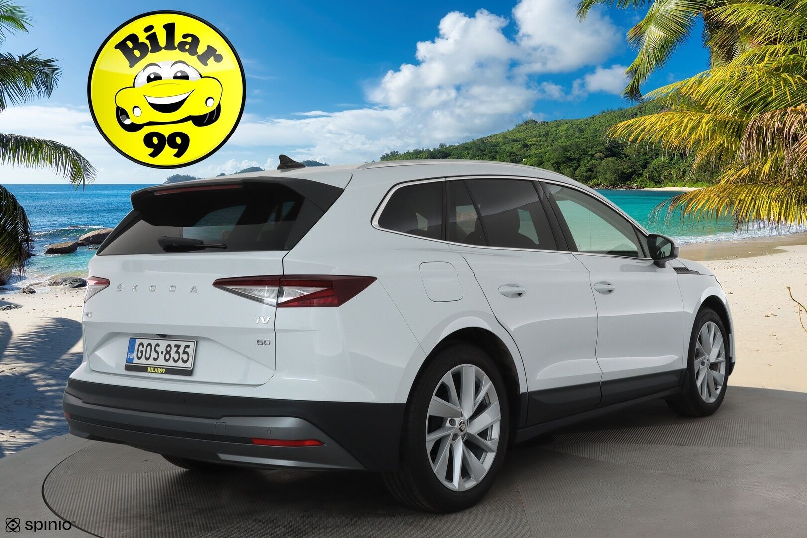 Skoda Enyaq 2021 60 Launch Edition iV **ACC / ILP / P.kamera / Navi / LED / KeylessGo / Digimittaristo** - 1.Om Suomi-auto / Kahdet renkaat aluvanteilla 