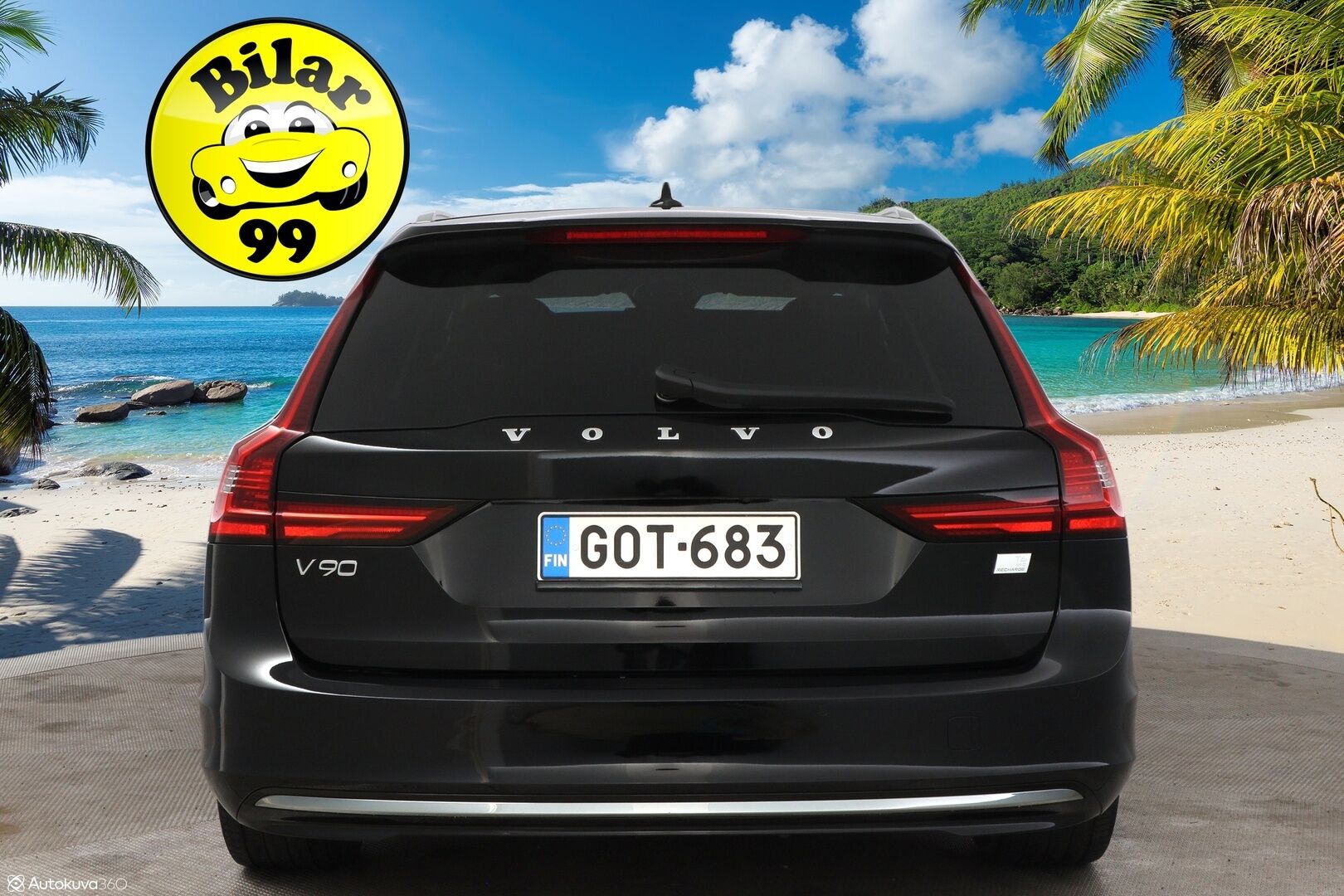 Volvo V90 2022 T6 TwE AWD Business Inscription aut - 3,99 % KORKOTARJOUS TÄHÄN AUTOON - Suomiauto / Webasto / Adapt.Vakkari / Nahkasisusta / Vetokoukku / Peruutuskamera / Merkkihuollot / Apple&Android / Huippuvarusteet!