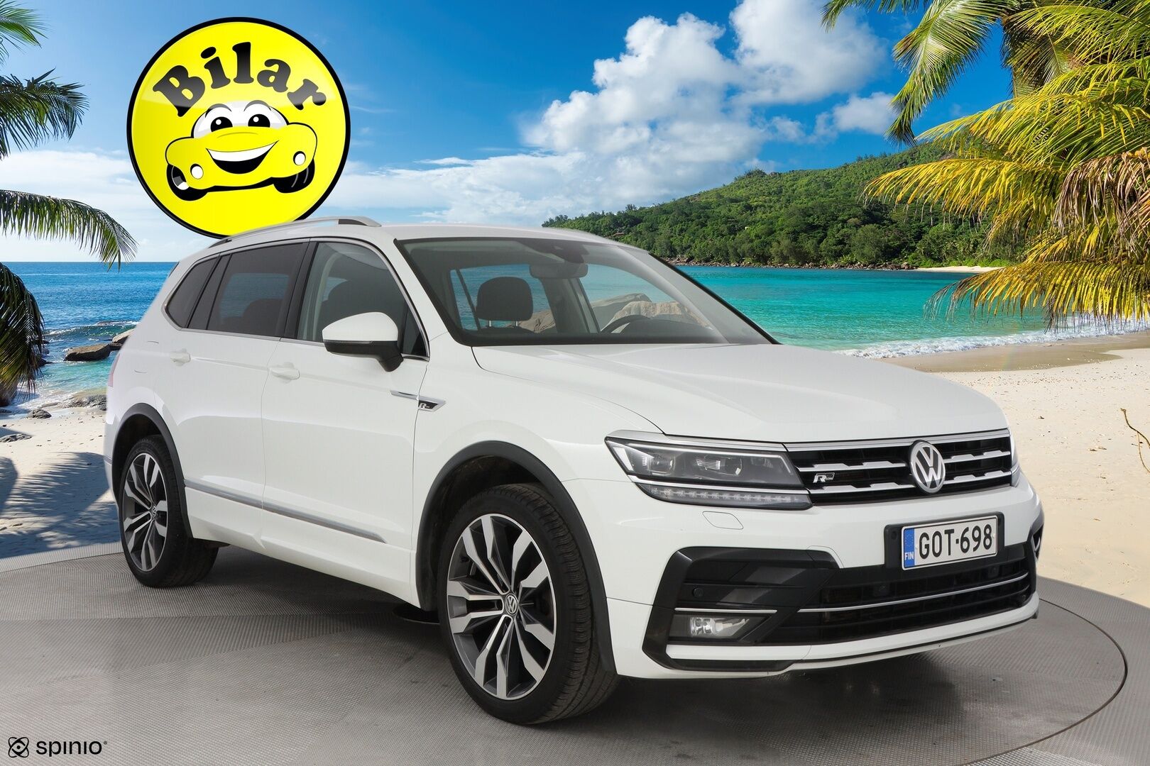 Volkswagen Tiguan Allspace 2021 2,0 TDI SCR 110 kW (150 hv) DSG-automaatti R-Line - Adapt.Vakkari | 7-Paikkainen | Digimittari | Hieronta | Vetokoukku | Matrix LED