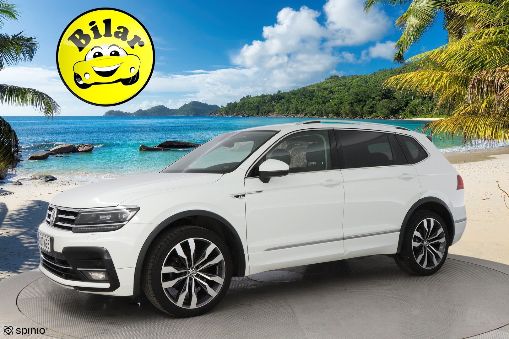 Volkswagen Tiguan Allspace 2021 2,0 TDI SCR 110 kW (150 hv) DSG-automaatti R-Line - Adapt.Vakkari | 7-Paikkainen | Digimittari | Hieronta | Vetokoukku | Matrix LED