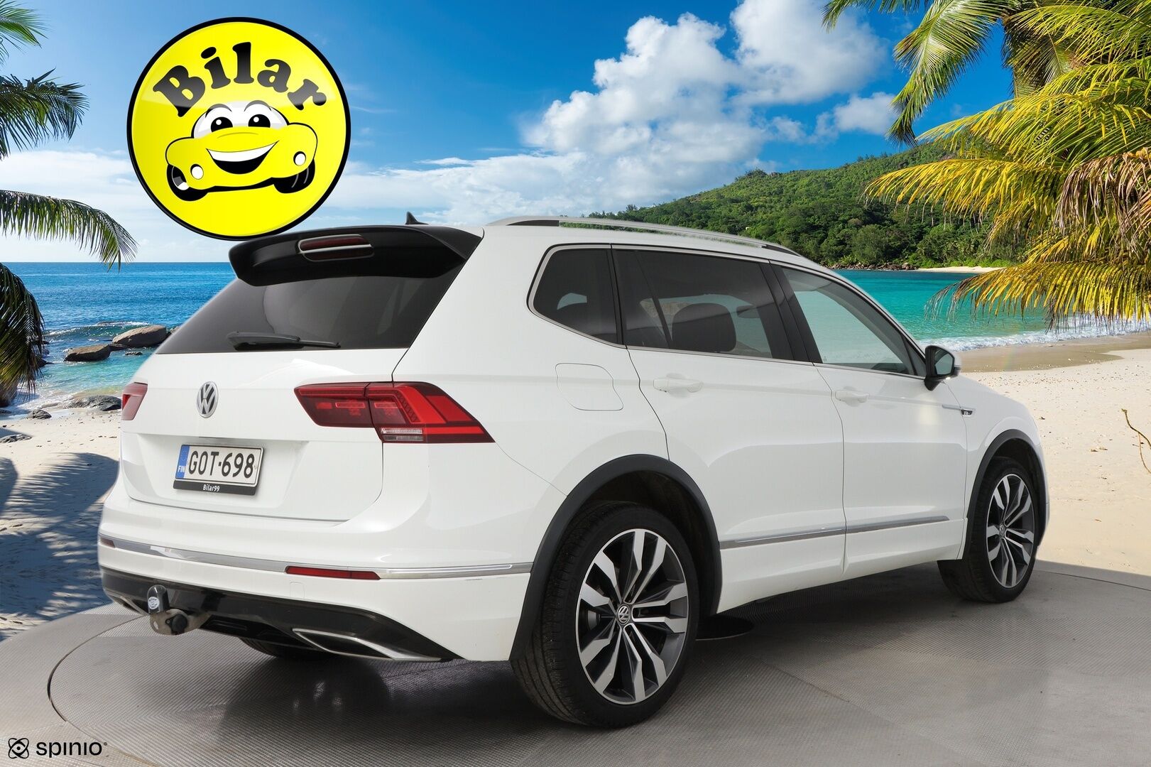 Volkswagen Tiguan Allspace 2021 2,0 TDI SCR 110 kW (150 hv) DSG-automaatti R-Line - Adapt.Vakkari | 7-Paikkainen | Digimittari | Hieronta | Vetokoukku | Matrix LED