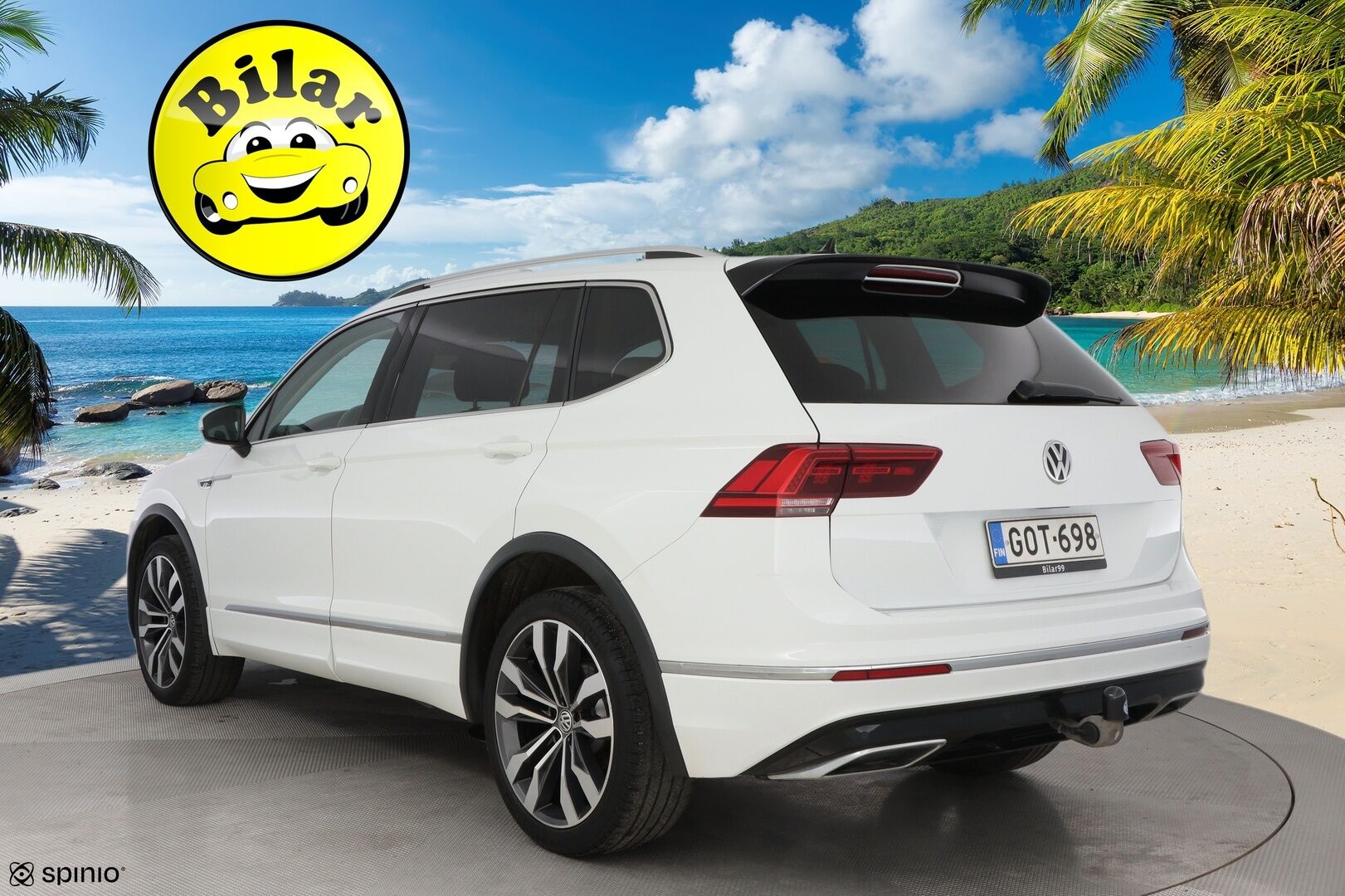 Volkswagen Tiguan Allspace 2021 2,0 TDI SCR 110 kW (150 hv) DSG-automaatti R-Line - Adapt.Vakkari | 7-Paikkainen | Digimittari | Hieronta | Vetokoukku | Matrix LED