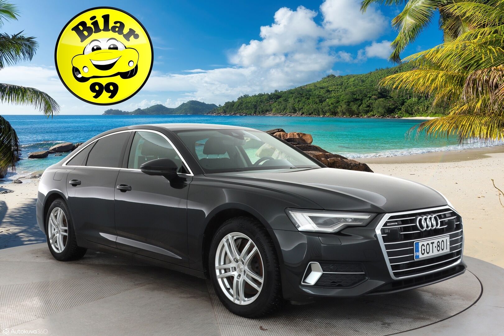 Audi A6 2021 50 TFSI e Business Sport - 3,99 % KORKOTARJOUS TÄHÄN AUTOON - 1.Om Suomi-auto / Adapt.Vakkari / Sport-penkit / P.kamera / Navi / Koukku