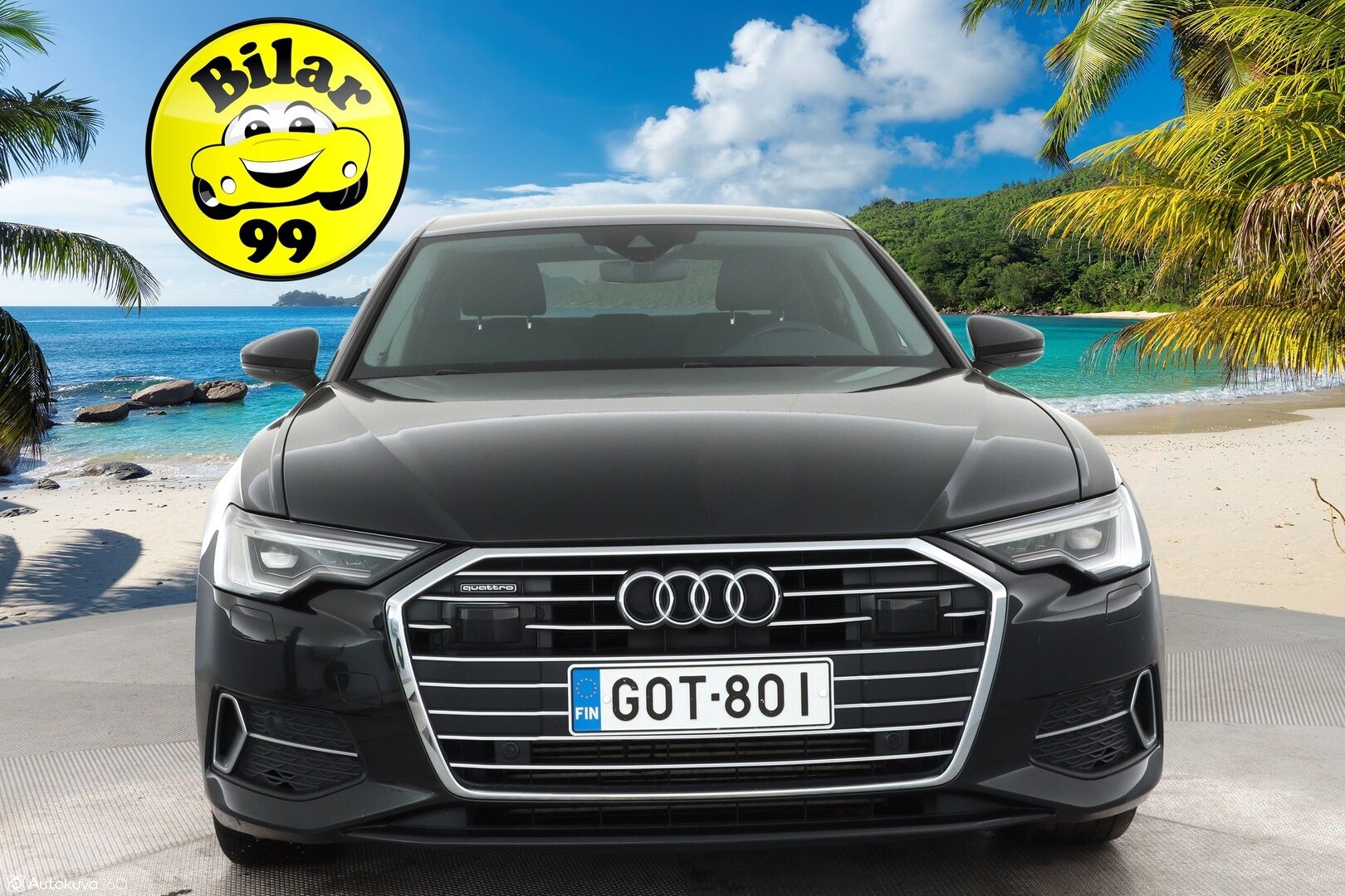 Audi A6 2021 50 TFSI e Business Sport - 3,99 % KORKOTARJOUS TÄHÄN AUTOON - 1.Om Suomi-auto / Adapt.Vakkari / Sport-penkit / P.kamera / Navi / Koukku
