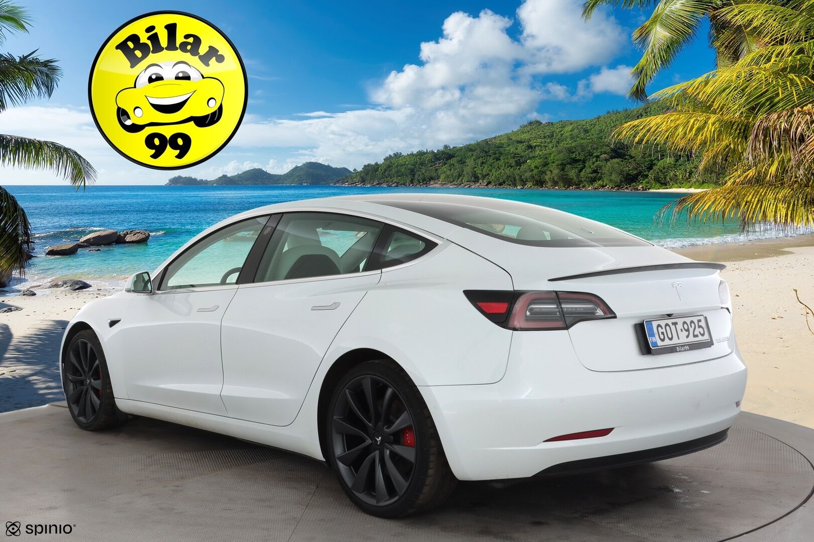 Tesla Model 3 2020 Performance AWD * EAP / Lasikatto / LED / ACC / P.kamera / Muistipenkki / Premium Audio * - Akku kuntotarkastettu / 2x Latauskaapelit