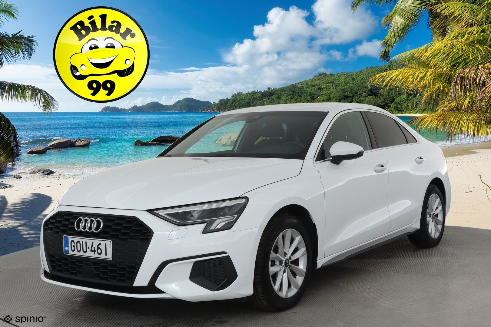 Audi A3 2021 Sedan Business 30 TFSI 81kW MHEV S tronic **Webasto / ACC / LED / P.Tutka / Navi / Kaistavahti** - 1-om Suomi-auto / Kahdet Renkaat - HULLUT JOULUT KORKOTARJOUS 2,49% 