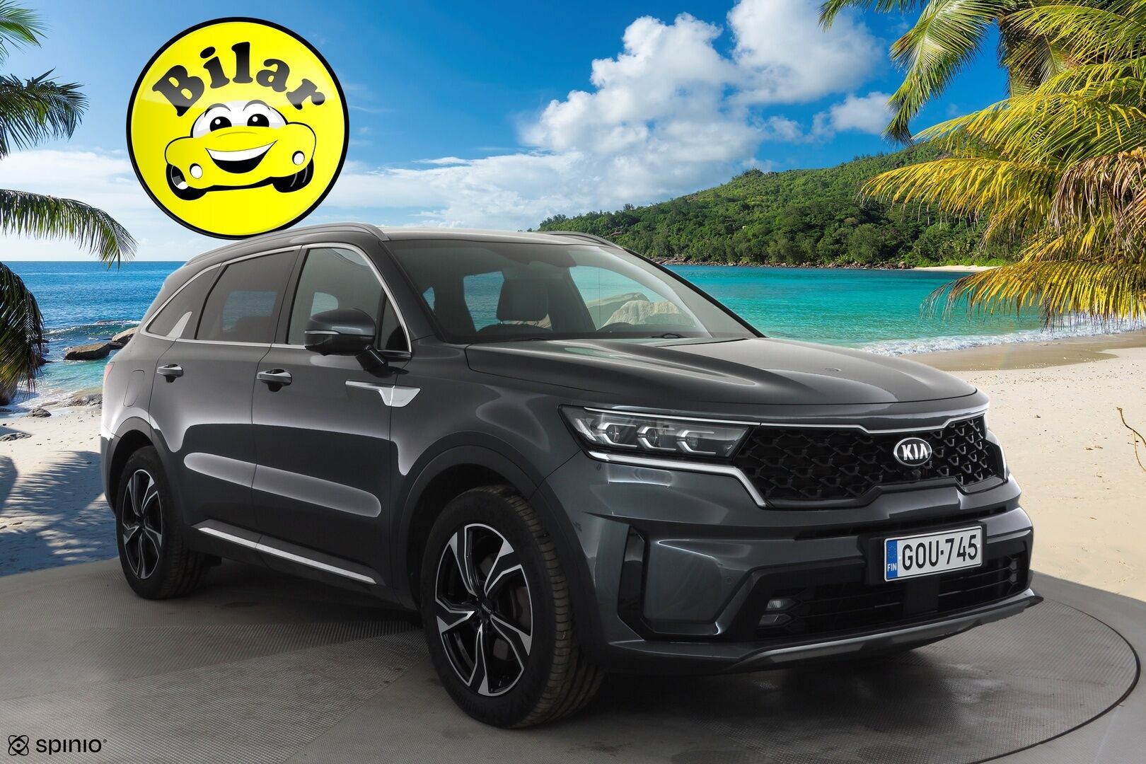 Kia Sorento 2021 1,6 T-GDI Plug-in Hybrid AWD Business Luxury AT 5P - | ACC | HUD | Bose | Ilmastoidut nahat | LED | Navi | Muistipenkki | 360° | Ratinlämmitin | Keyless | Sähköluukku | Apple&Android | Kahdet renkaat aluvanteilla | Merkkihuollettu | 