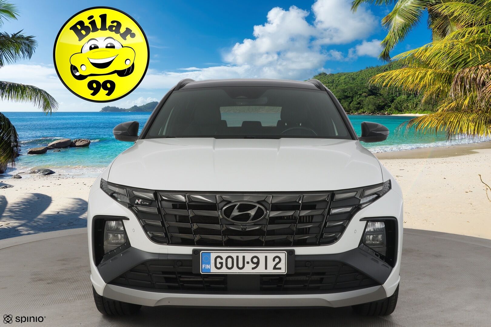 Hyundai Tucson 2021 1,6 T-GDI N-Line 265 hv Plug in 4WD * LED / ACC / KRELL / Kaista / BLIS / Sähkökontti / Avaimeton kulku * - Uudet kesärenkaat / 1-om Suomi-auto / Merkkikirja *
