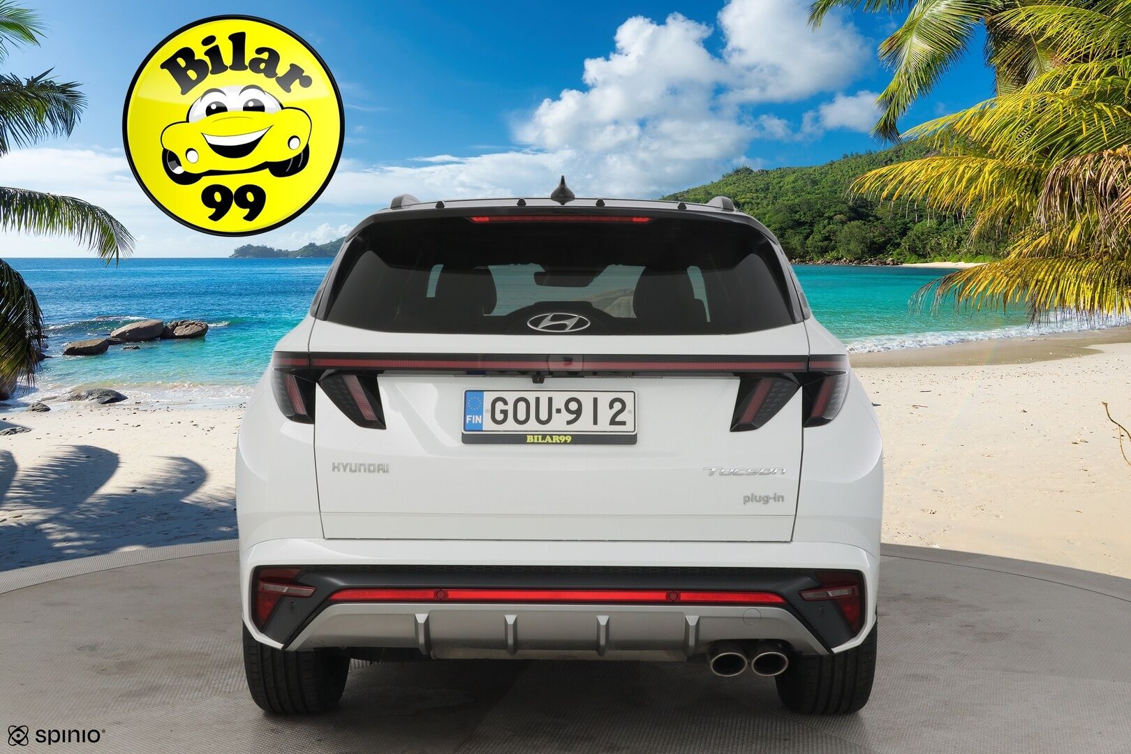 Hyundai Tucson 2022 1,6 T-GDI N-Line 265 hv Plug in 4WD * LED / ACC / KRELL / Kaista / BLIS / Sähkökontti / Avaimeton kulku * - Uudet kesärenkaat / 1-om Suomi-auto / Merkkikirja *