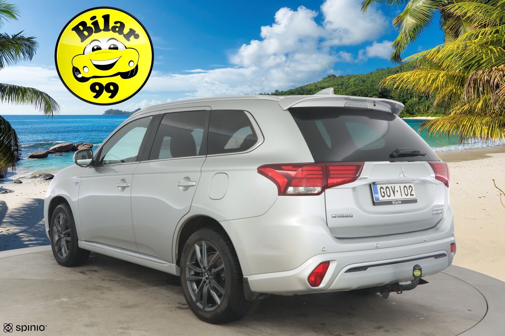 Mitsubishi Outlander PHEV 2019 Instyle Business 4WD 5P * ACC / Vetokoukku / 360 Kamera / BLIS / Rockford / KeyLess / Ratinlämmitin* - *2x Renkaat*