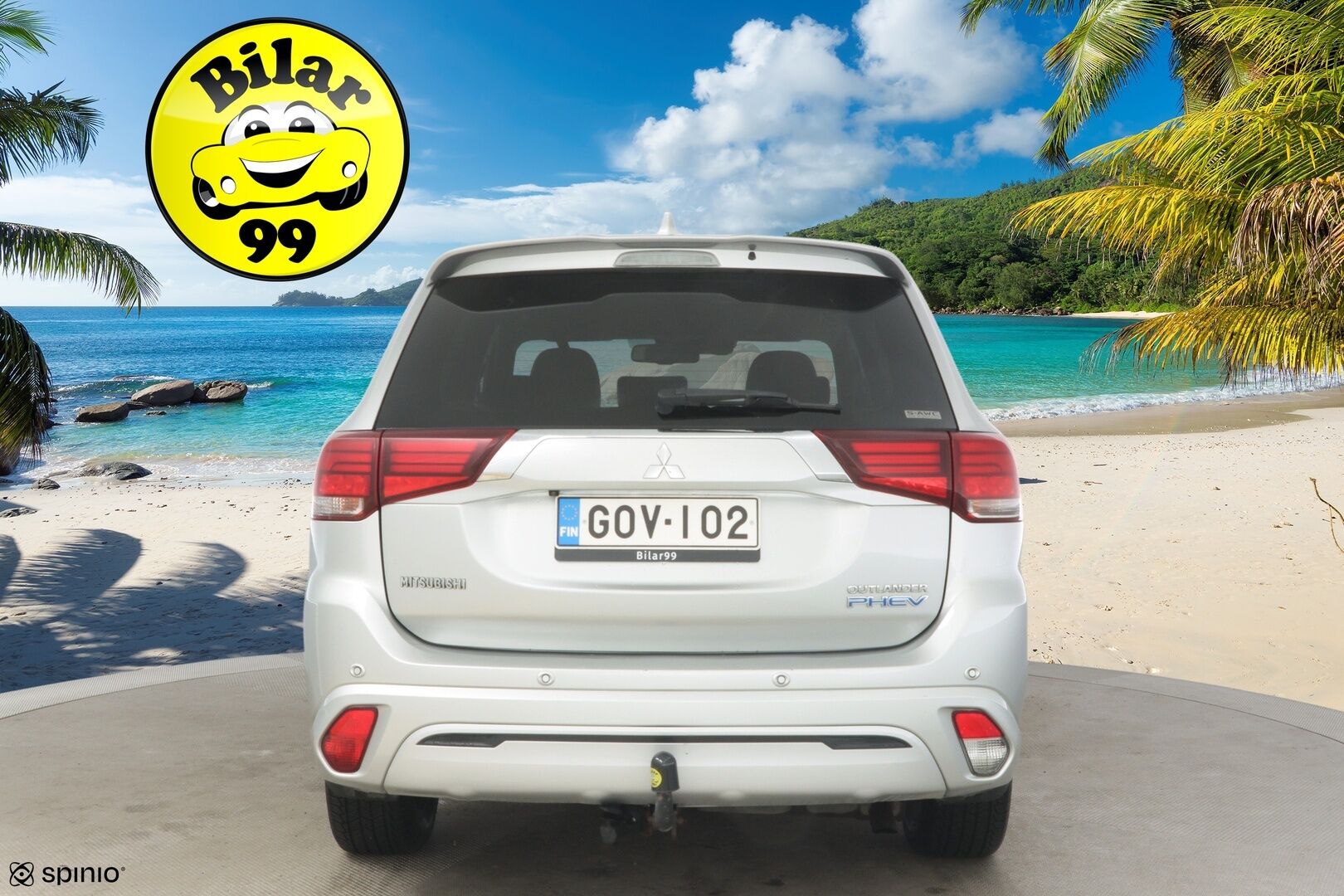 Mitsubishi Outlander PHEV 2019 Instyle Business 4WD 5P - *ACC | Vetokoukku | 360 Kamera | BLIS | Rockford | KeyLess | Ratinlämmitin | 2x Renkaat*