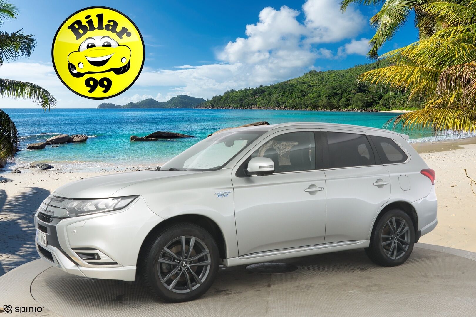 Mitsubishi Outlander PHEV 2019 Instyle Business 4WD 5P * ACC / Vetokoukku / 360 Kamera / BLIS / Rockford / KeyLess / Ratinlämmitin* - *2x Renkaat*