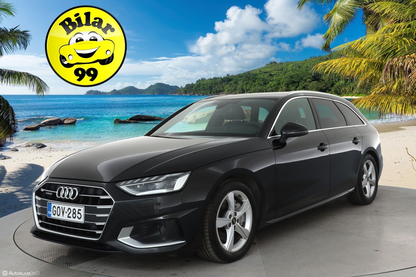 Audi A4 2022 Avant Business 40 TDI 150 kW MHEV Quattro S-Tronic **Adapt. vakkari / Matrix LED / Webasto / Koukku / Sporttipenkit** - 1-om. Suomi-auto / P.kamera / Apple&Android 