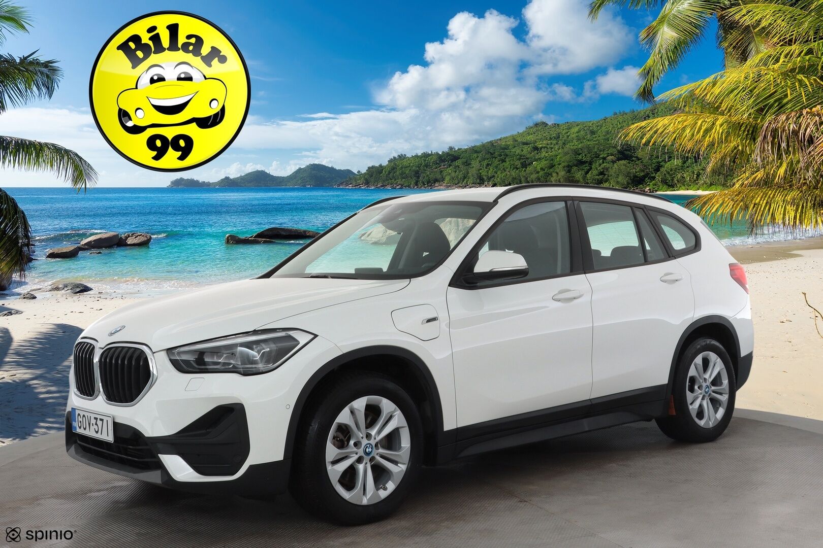 BMW X1 2022 F48 xDrive25e A Business * HUD / P.kamera / Vakkari / Comfort Access / LED / Navi / Sähköluukku * - 1.Om Suomi-auto / Akku kuntotarkastettu / Kahdet renkaat aluvanteilla / Merkkihuollettu
