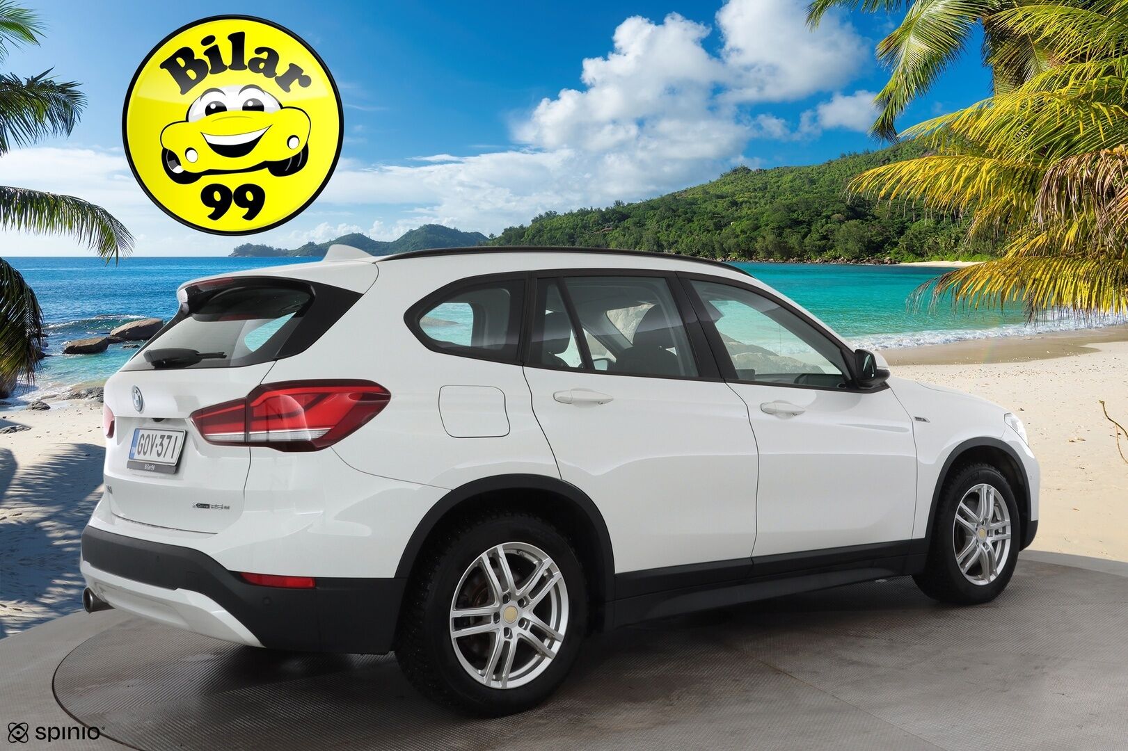 BMW X1 2022 F48 xDrive25e A Business * HUD / P.kamera / Vakkari / Comfort Access / LED / Navi / Sähköluukku * - 1.Om Suomi-auto / Akku kuntotarkastettu / Kahdet renkaat aluvanteilla / Merkkihuollettu