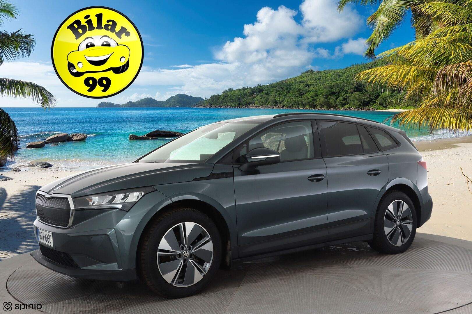 Skoda Enyaq 2022 60 iV * ACC / ILP / LED / 360-kamera / Keyless / osanahat / Apple&Android * - 1.Om Suomi-auto / Akku kuntotarkastettu / Kahdet Renkaat / Merkkihuollettu