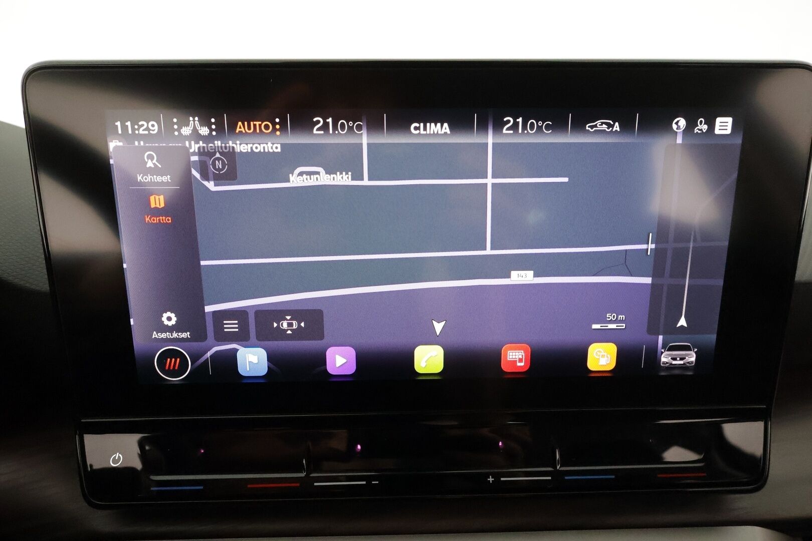 Seat Leon 2022 1,5 eTSI 150 Hybrid Xcellence **1.Om Suomi-auto / Adapt.Vakkari / P.Kamera / LED-valot / Navi / Kaistavahti** - 3-Alueinen AC / Digimittaristo / Sisätilanlämmitin / KeylessGO