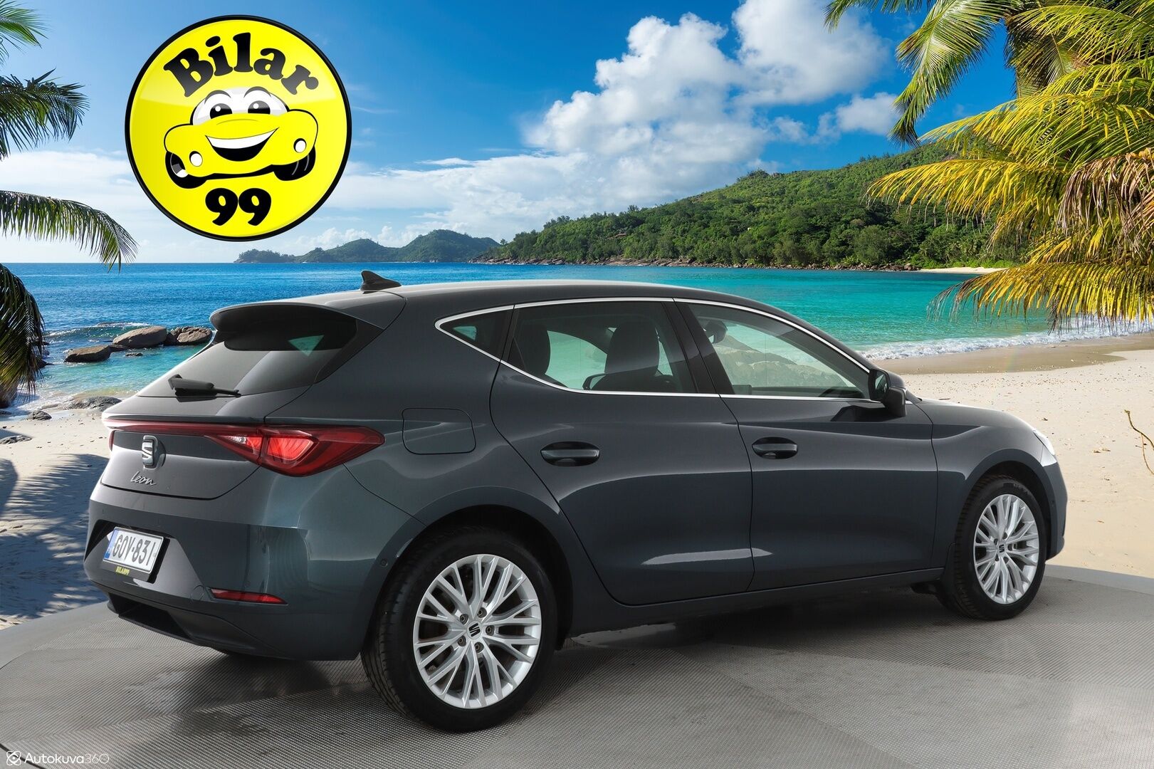 Seat Leon 2022 1,5 eTSI 150 Hybrid Xcellence **1.Om Suomi-auto / Adapt.Vakkari / P.Kamera / LED-valot / Navi / Kaistavahti** - 3-Alueinen AC / Digimittaristo / Sisätilanlämmitin / KeylessGO