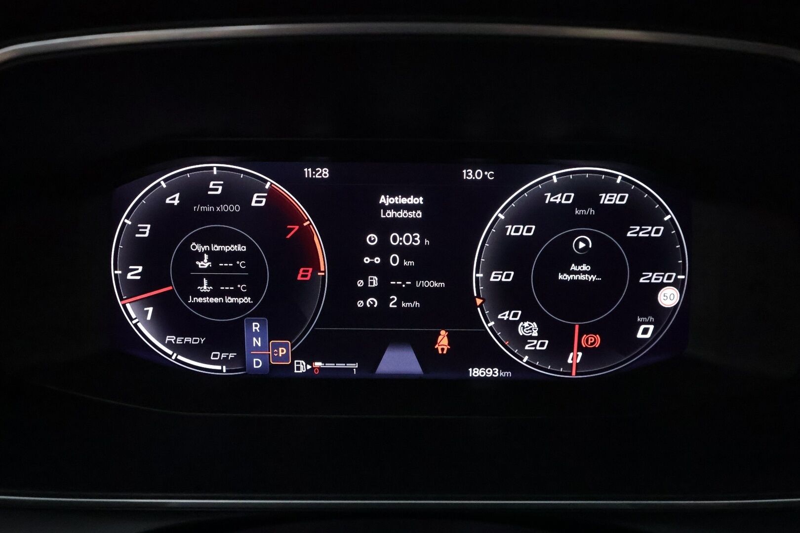 Seat Leon 2022 1,5 eTSI 150 Hybrid Xcellence **1.Om Suomi-auto / Adapt.Vakkari / P.Kamera / LED-valot / Navi / Kaistavahti** - 3-Alueinen AC / Digimittaristo / Sisätilanlämmitin / KeylessGO