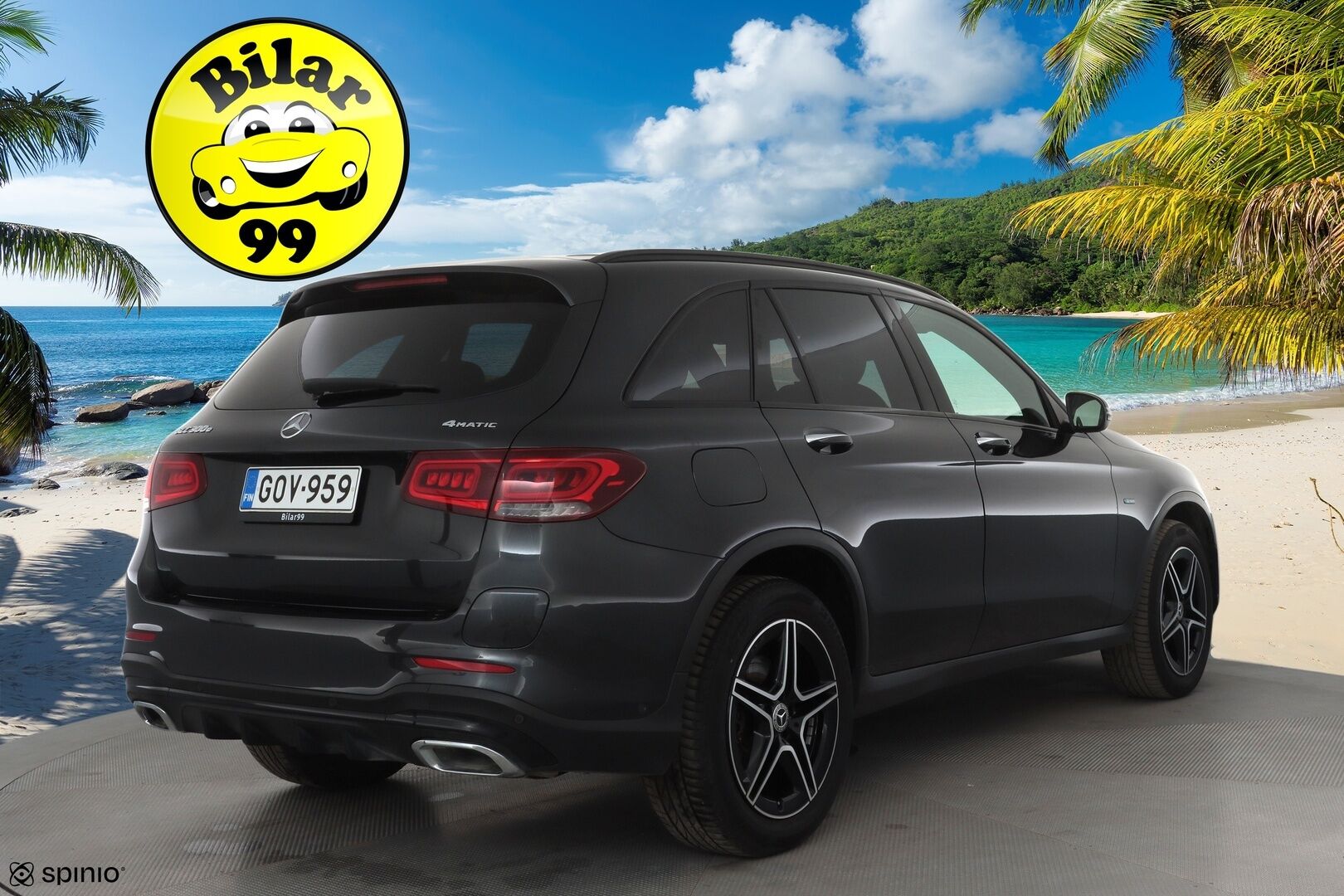 Mercedes-Benz GLC 2020 300 e 4MATIC A Business EQ Power AMG * Vakkari / Burmester / P.Kamera / Sporttipenkit / Multibeam / Digimittaristo / Keyless * - Kahdet renkaat aluvanteilla - HULLUT AVAJAISHULINAT KORKOTARJOUS 3,29 %