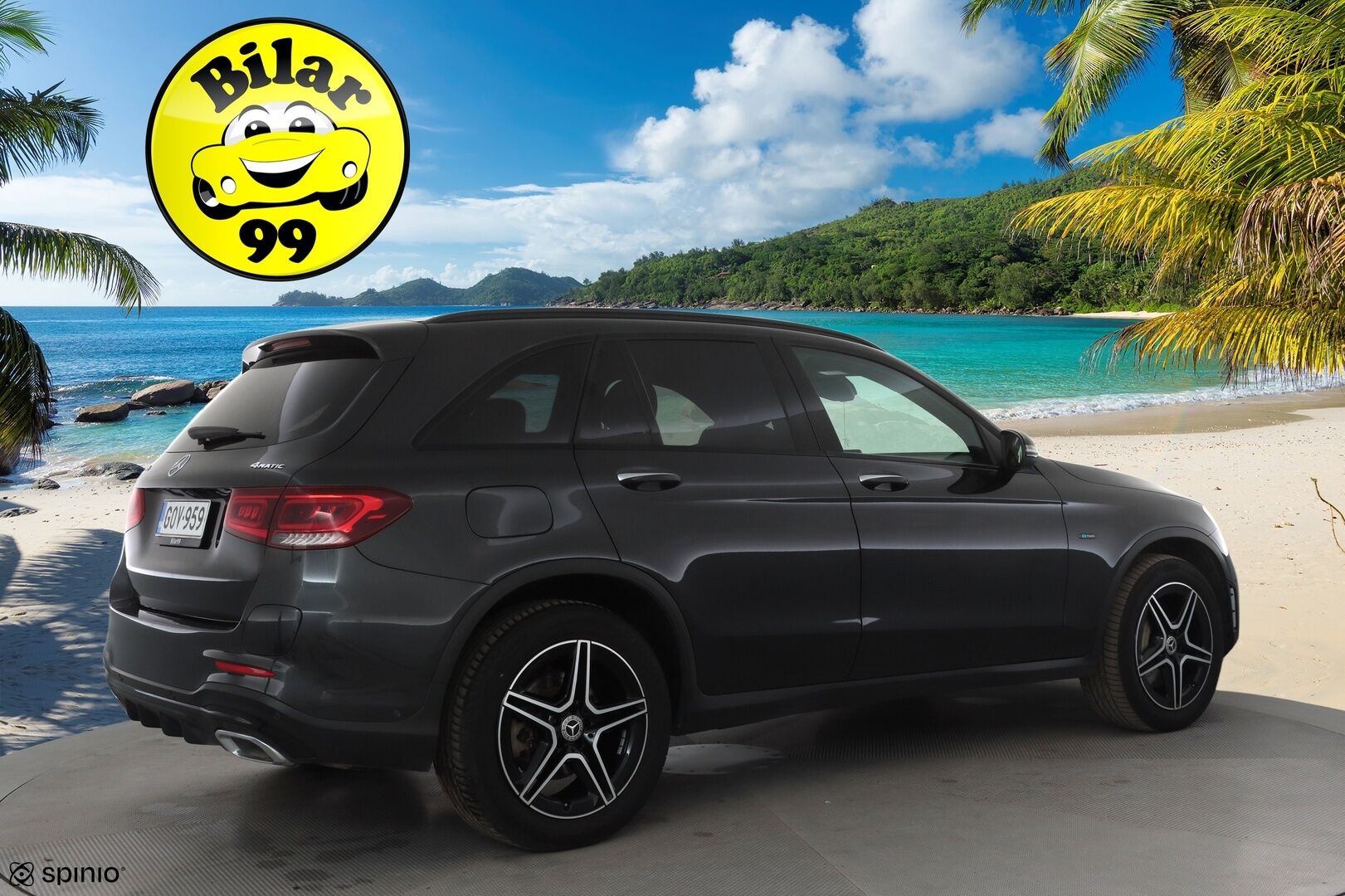 Mercedes-Benz GLC 2020 300 e 4MATIC A Business EQ Power AMG * Vakkari / Burmester / P.Kamera / Sporttipenkit / Multibeam / Digimittaristo / Keyless * - Kahdet renkaat aluvanteilla - HULLUT AVAJAISHULINAT KORKOTARJOUS 3,29 %