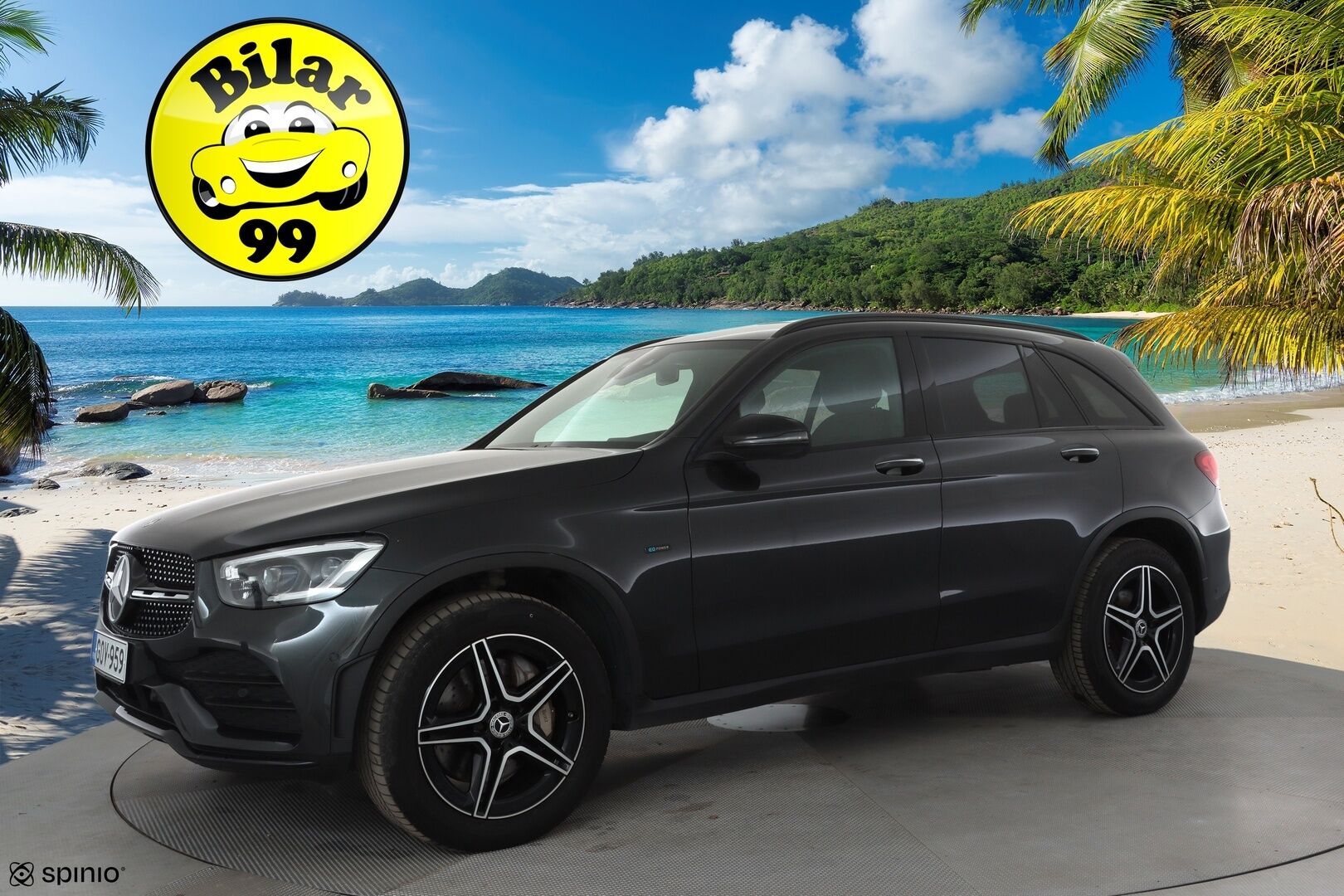 Mercedes-Benz GLC 2020 300 e 4MATIC A Business EQ Power AMG * Vakkari / Burmester / P.Kamera / Sporttipenkit / Multibeam / Digimittaristo / Keyless * - Kahdet renkaat aluvanteilla - HULLUT AVAJAISHULINAT KORKOTARJOUS 3,29 %