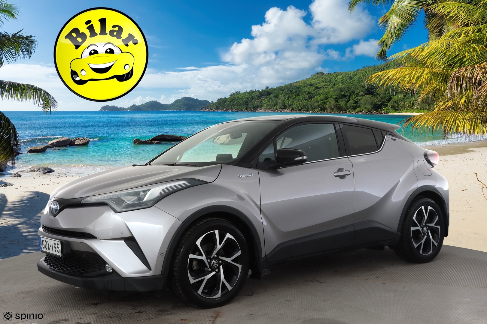 Toyota C-HR 1,8 Hybrid Style 2017, bild 2/29