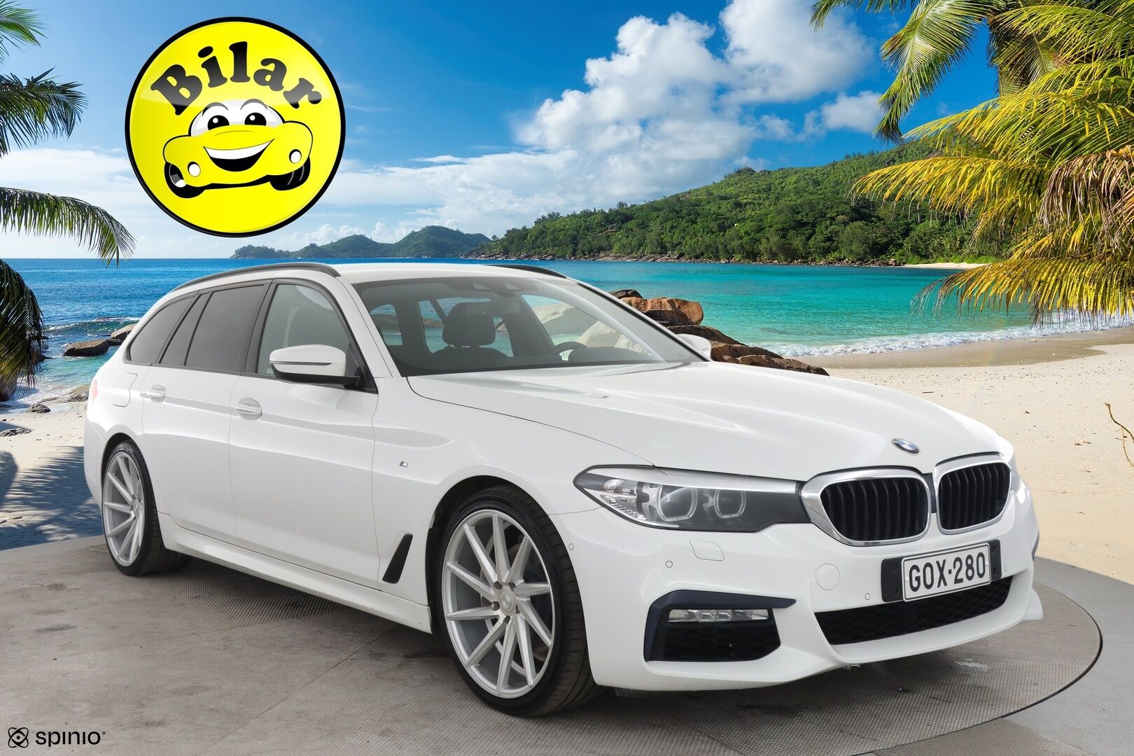 BMW 520 2018 G31 Touring 520d A Business M-Sport - | Vakkari | Sähköpenkit | Vossenin vanteet | P-Kamera | LED-Ajovalot