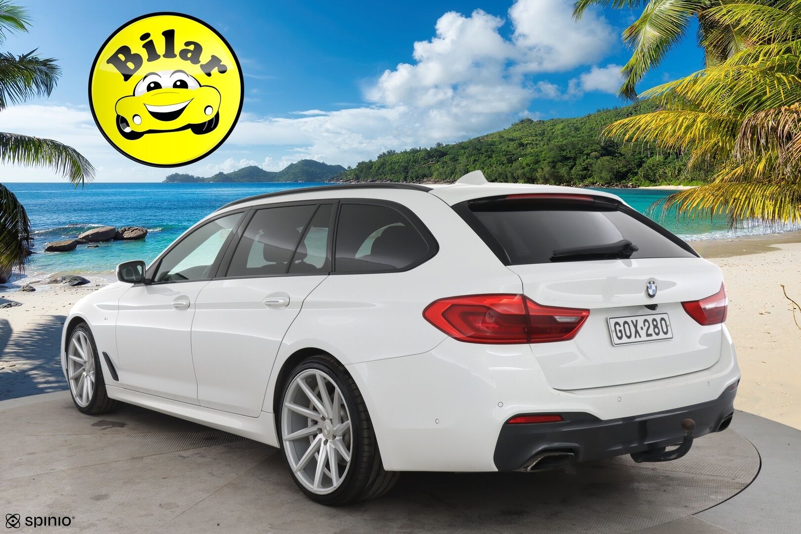 BMW 520 2018 G31 Touring 520d A Business M-Sport - | Vakkari | Sähköpenkit | Vossenin vanteet | P-Kamera | LED-Ajovalot