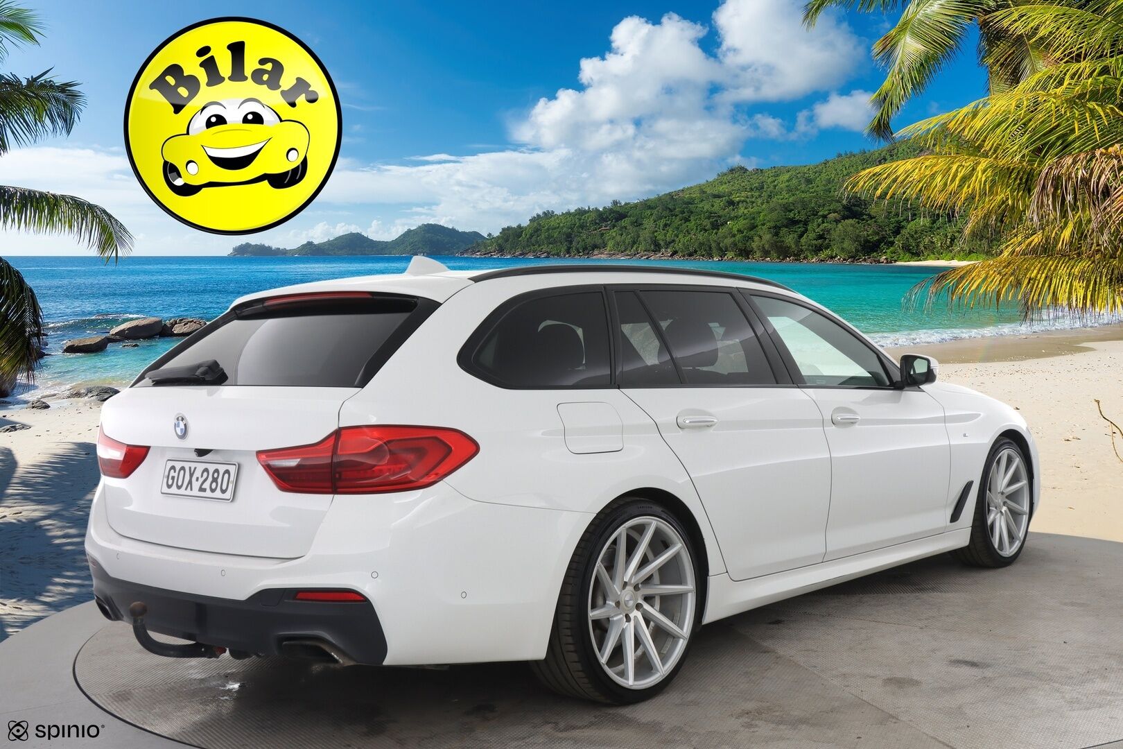 BMW 520 2018 G31 Touring 520d A Business M-Sport - | Vakkari | Sähköpenkit | Vossenin vanteet | P-Kamera | LED-Ajovalot