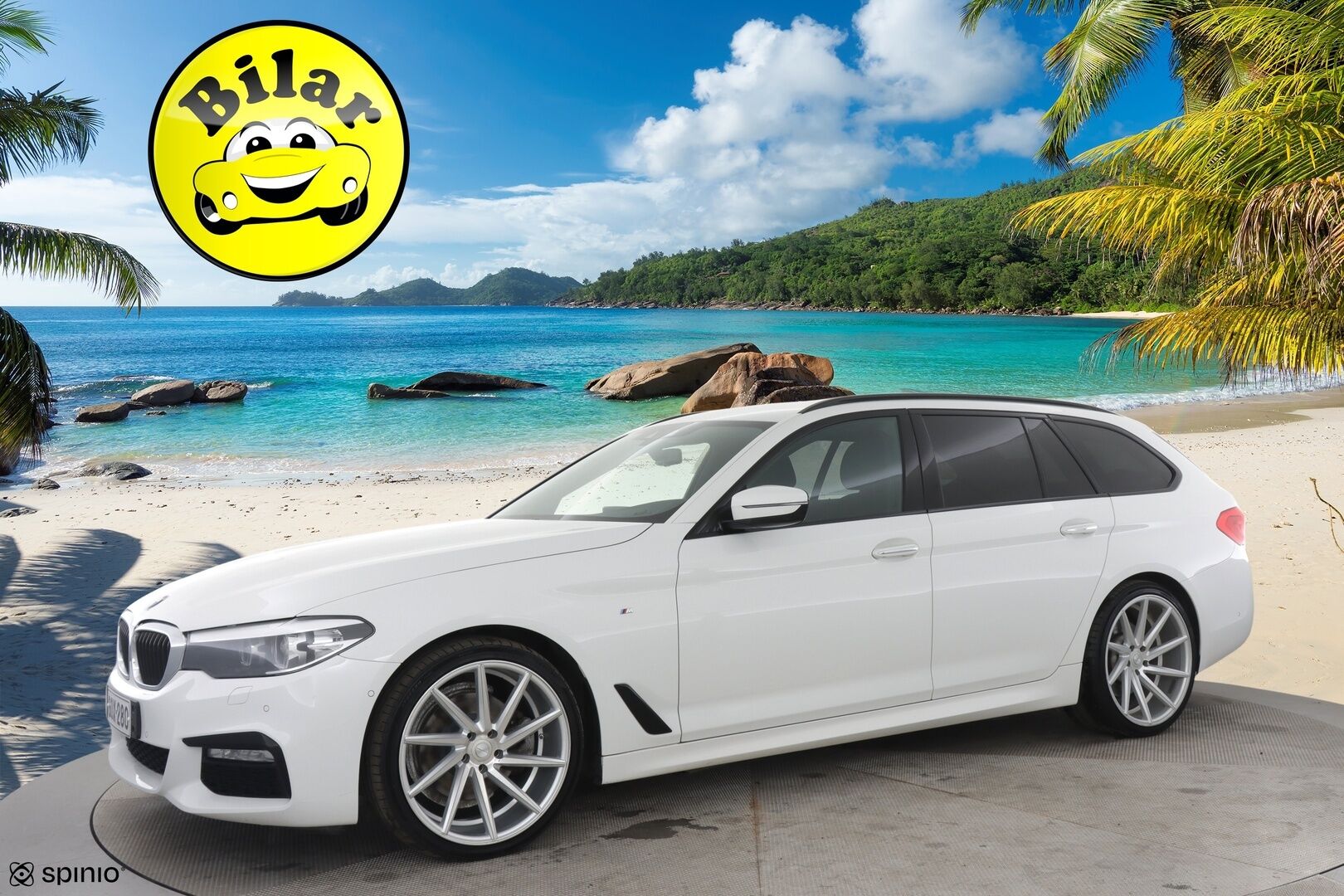 BMW 520 2018 G31 Touring 520d A Business M-Sport - | Vakkari | Sähköpenkit | Vossenin vanteet | P-Kamera | LED-Ajovalot