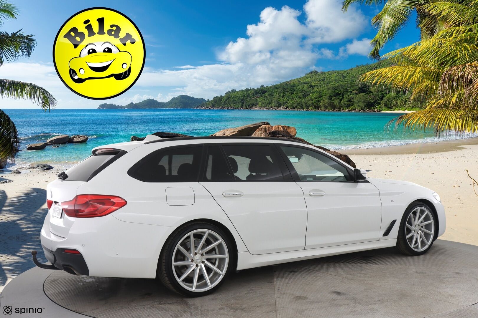BMW 520 2018 G31 Touring 520d A Business M-Sport - | Vakkari | Sähköpenkit | Vossenin vanteet | P-Kamera | LED-Ajovalot