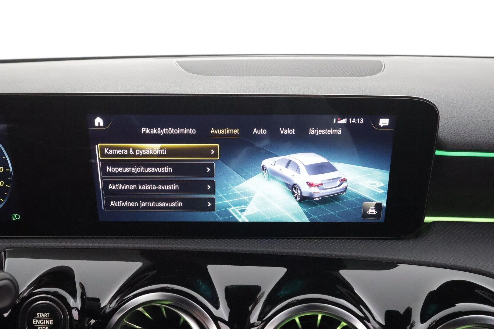 Mercedes-Benz A 2022 250 e A sedan Business AMG Edition EQ Power * Vakkari / Koukku / Lisälämmitin / Widescreen / P.Kamera / LED * - 1.Om Suomi-auto / Kahdet Renkaat / Koti & Kauppalaturi - HULLUT AVAJAISHULINAT KORKOTARJOUS 3,29 %