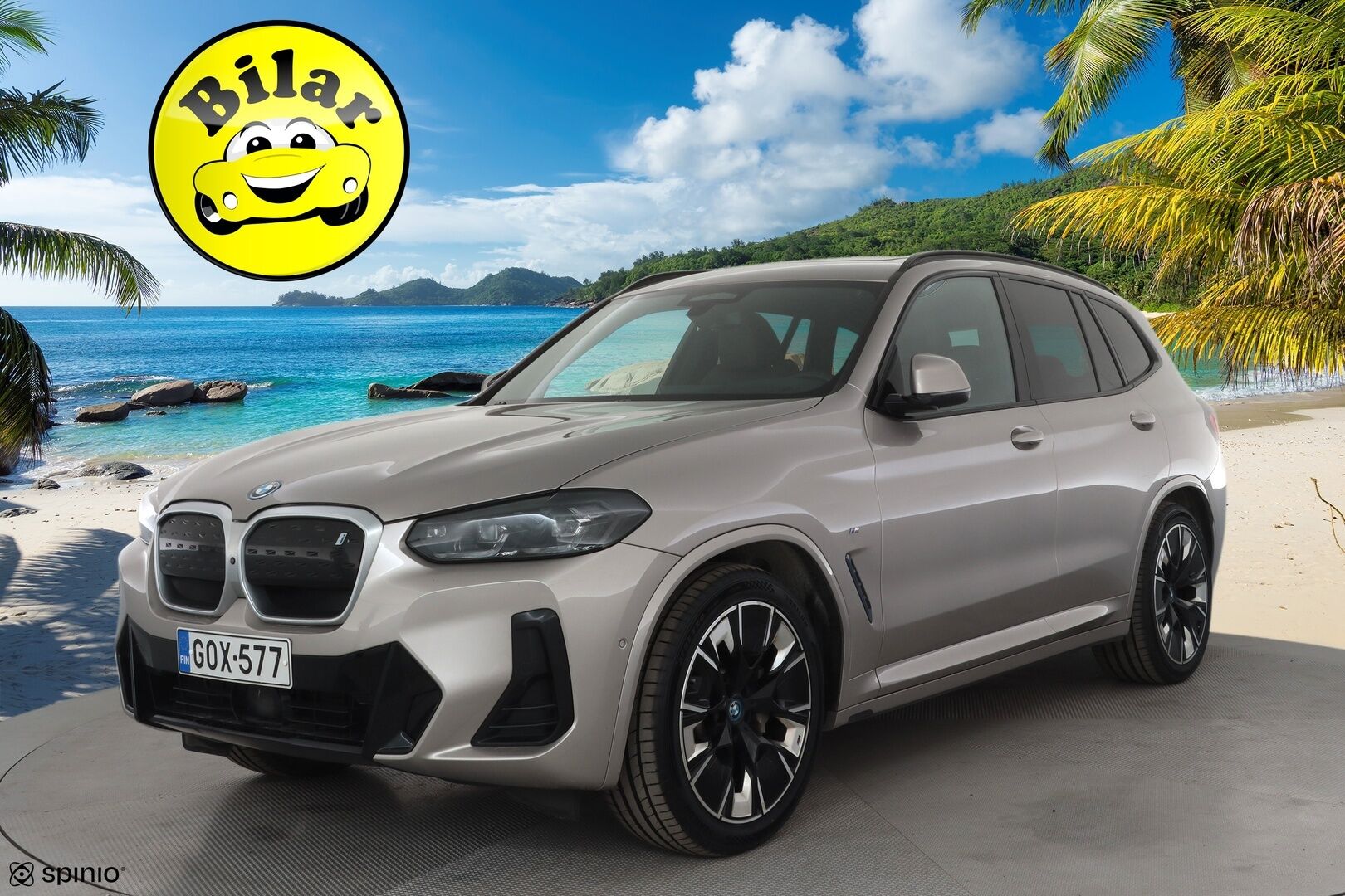 BMW iX3 2022 G08 M Sport Charged Plus - | ACC | HUD | H&K | Koukku | Muistipenkki | Adapt.LED | Panorama | 360°-Kamera | Comfort Access |