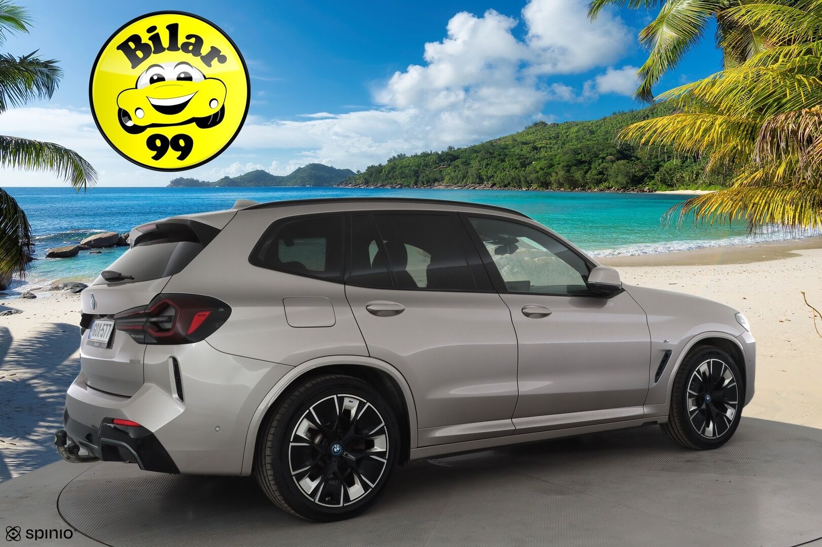 BMW iX3 2022 G08 M Sport Charged Plus * ACC / HUD / H&K / Koukku / Muistipenkki / Adapt.LED / Panorama / 360° / Comfort Access * - Akuston esilämmitys / Suomi-auto / Kahdet renkaat aluvanteilla / Huippuvarusteet - HULLUT AVAJAISHULINAT KORKOTARJOUS 3,29 %