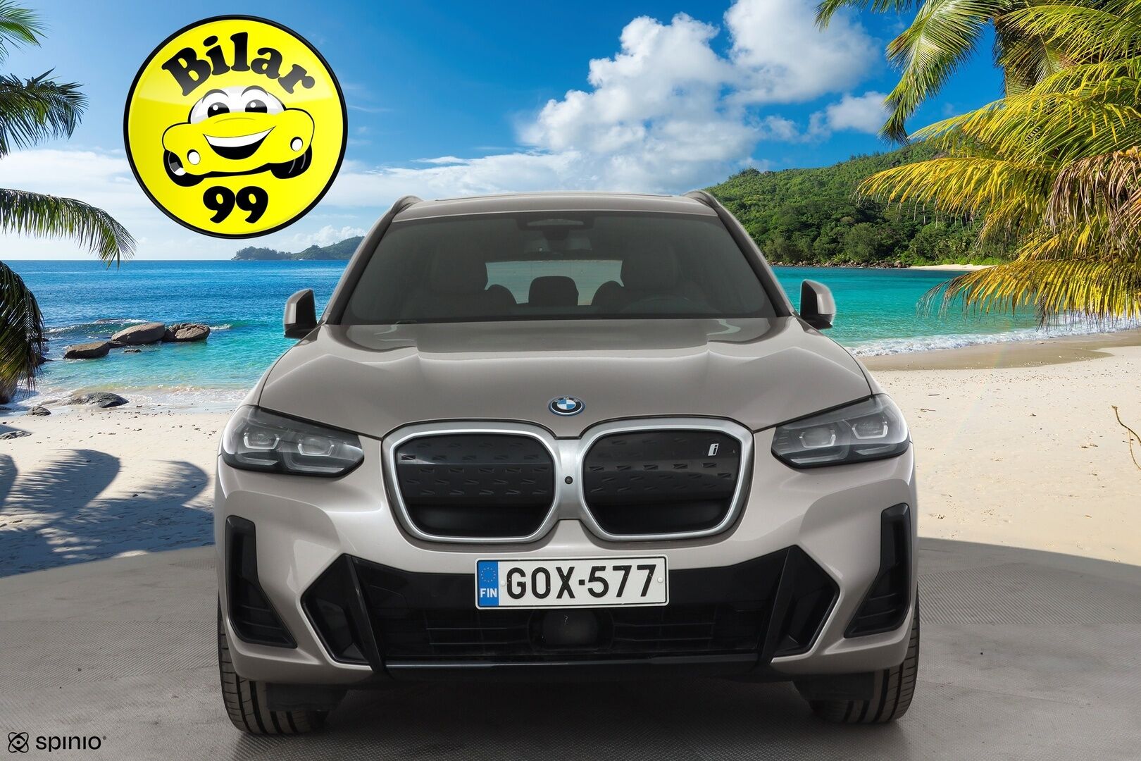 BMW iX3 2022 G08 M Sport Charged Plus * ACC / HUD / H&K / Koukku / Muistipenkki / Adapt.LED / Panorama / 360° / Comfort Access * - Akuston esilämmitys / Suomi-auto / Kahdet renkaat aluvanteilla / Huippuvarusteet - HULLUT AVAJAISHULINAT KORKOTARJOUS 3,29 %