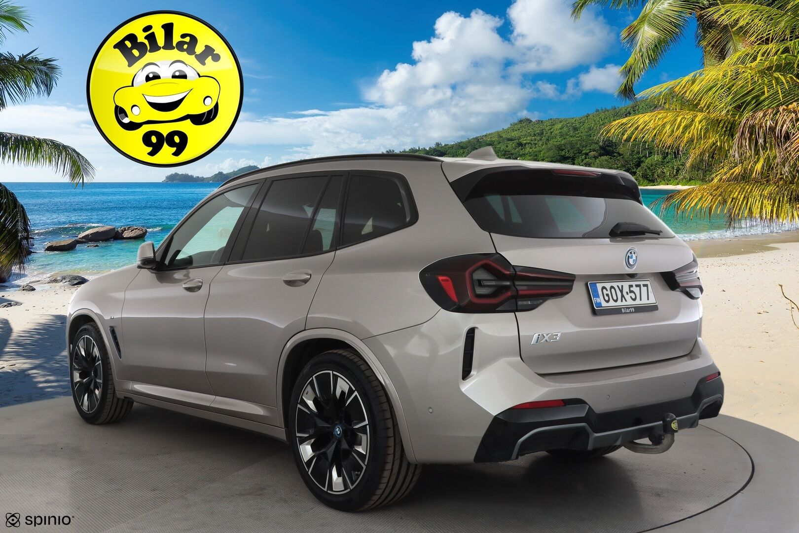 BMW iX3 2022 G08 M Sport Charged Plus * ACC / HUD / H&K / Koukku / Muistipenkki / Adapt.LED / Panorama / 360° / Comfort Access * - Akuston esilämmitys / Suomi-auto / Kahdet renkaat aluvanteilla / Huippuvarusteet - HULLUT AVAJAISHULINAT KORKOTARJOUS 3,29 %