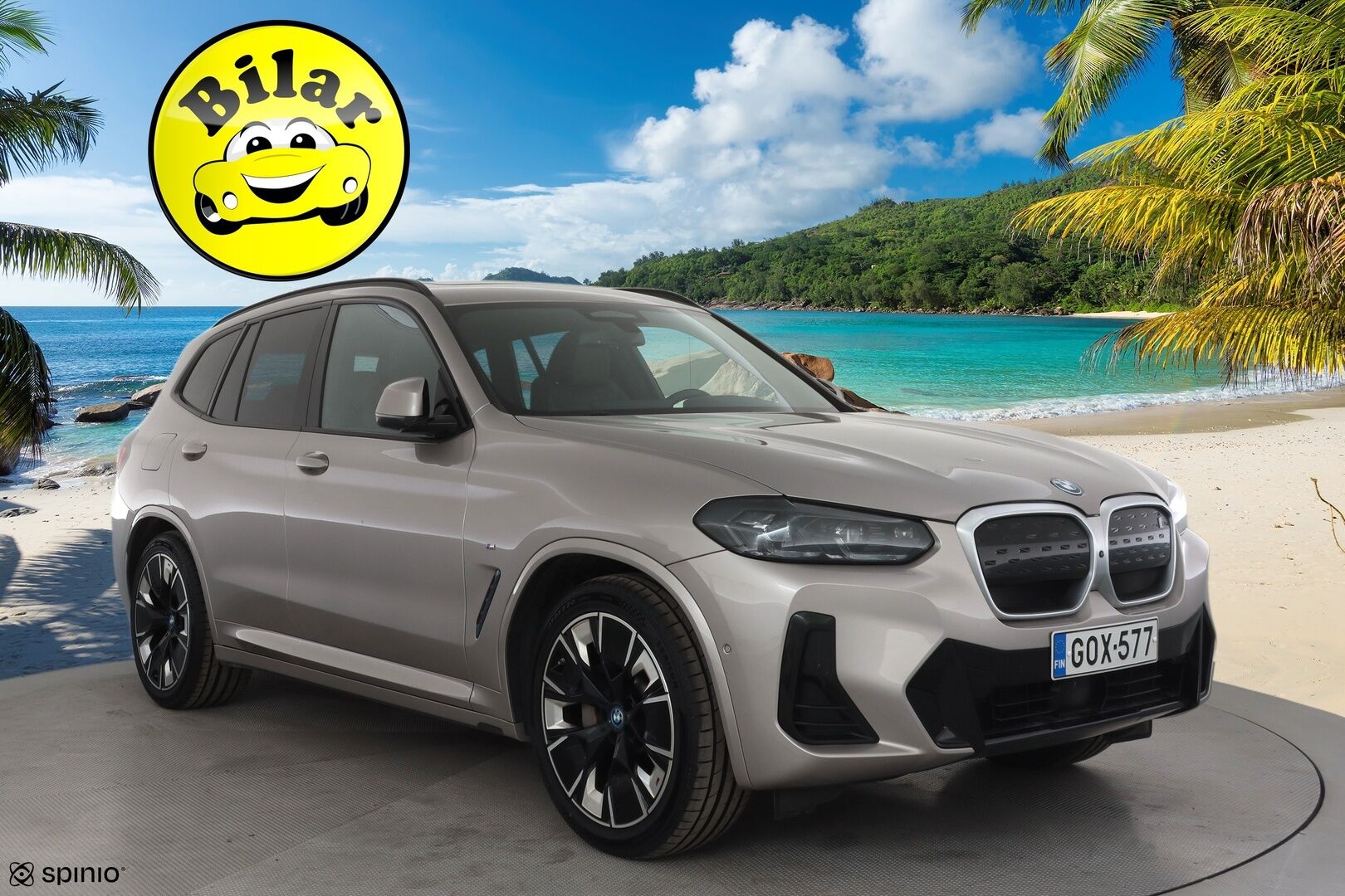 BMW iX3 2022 G08 M Sport Charged Plus - | ACC | HUD | H&K | Koukku | Muistipenkki | Adapt.LED | Panorama | 360°-Kamera | Comfort Access |