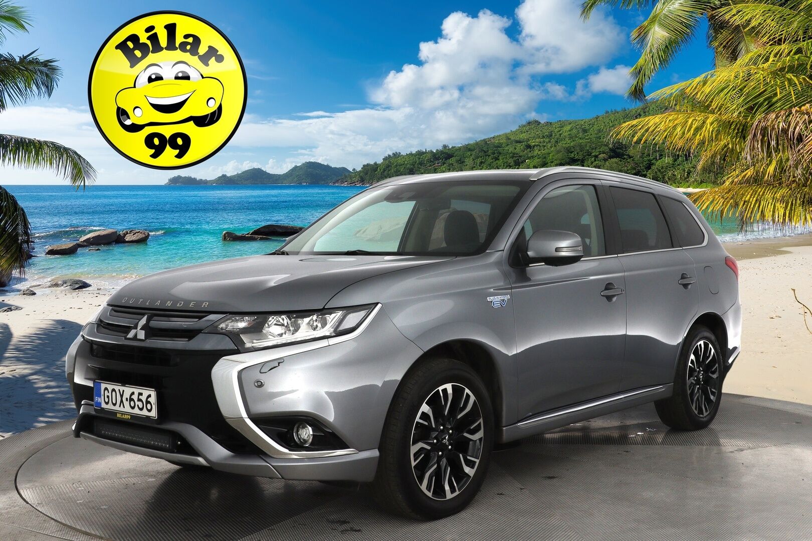 Mitsubishi OUTLANDER PHEV 2017 Instyle Navi 4WD 5P *Remote Climate Control / Koukku / 360° Kamera / Adapt. Vakkari / Blis / Nahkasisusta / Rockford / Navi / LED / Ratin Lämmitin / Lämmi. Tuulilasi* - SOH 90% / Kahdet renkaat alumiinivanteilla / Säntilliset huollot