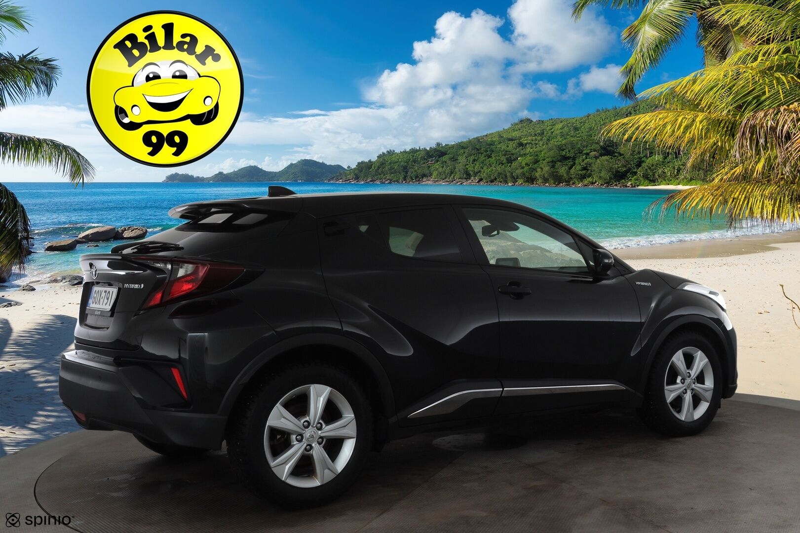 Toyota C-HR 2022 1,8 Hybrid Active Business * Webasto / ACC / P.kamera / LED / Navi / KeylessGo * - 1.Om Suomi-auto / Kahdet renkaat aluvanteilla 