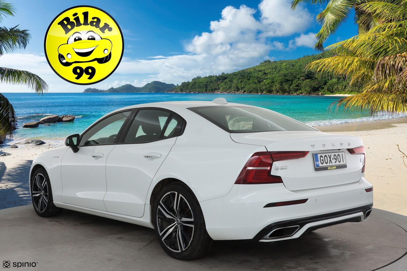 Volvo S60 2022 T8 TwE AWD Business R-Design Edition aut **Webasto / Muistipenkki / P.kamera / Full LED / Adapt.vakkari** - 3,99 % KORKOTARJOUS TÄHÄN AUTOON - 1.om Suomi-auto / Merkkihuollettu / Kahdet renkaat aluvanteilla