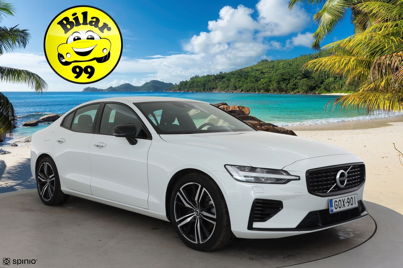 Volvo S60 2022 T8 TwE AWD Business R-Design Edition aut **Webasto / Muistipenkki / P.kamera / Full LED / Adapt.vakkari** - 3,99 % KORKOTARJOUS TÄHÄN AUTOON - 1.om Suomi-auto / Merkkihuollettu / Kahdet renkaat aluvanteilla