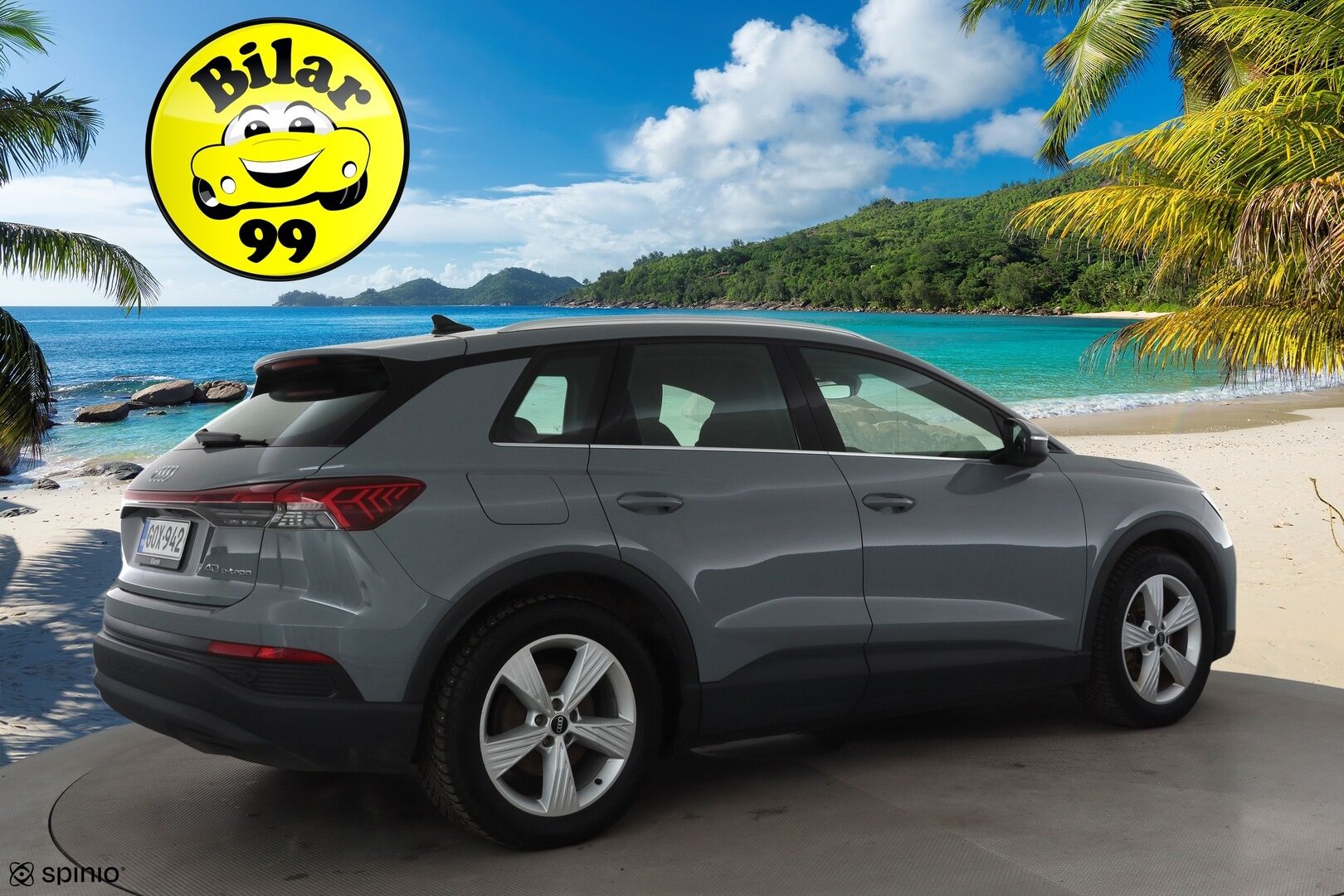 Audi Q4 e-tron 2022 Edition 40 e-tron * ACC / ILP / LED / P.Kamera / Koukku / Sporttipenkit / Navi * - 1.Om Suomi-auto / Kahdet renkaat / Koti & Kauppalaturi