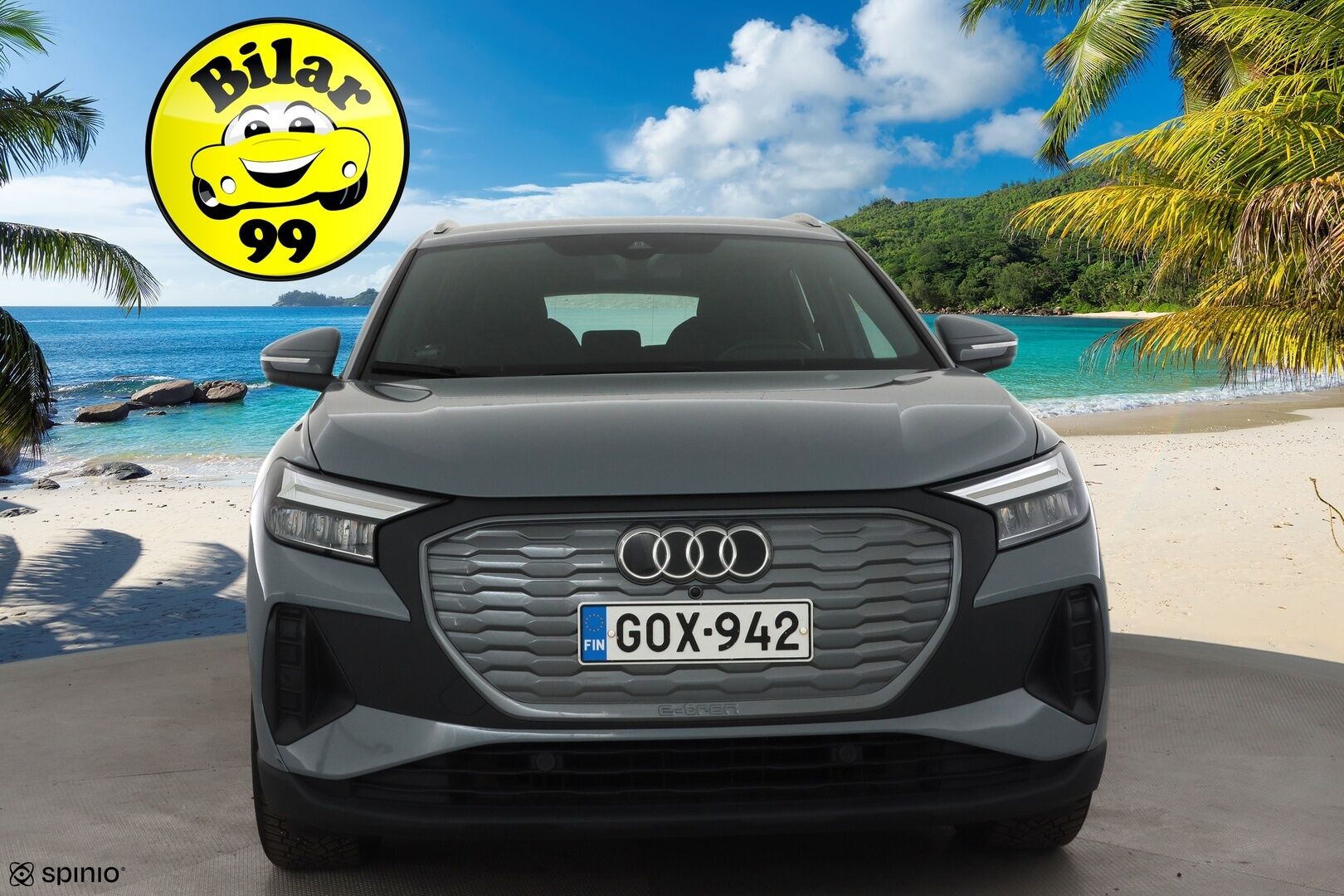 Audi Q4 e-tron 2022 Edition 40 e-tron * ACC / ILP / LED / P.Kamera / Koukku / Sporttipenkit / Navi * - 1.Om Suomi-auto / Kahdet renkaat / Koti & Kauppalaturi