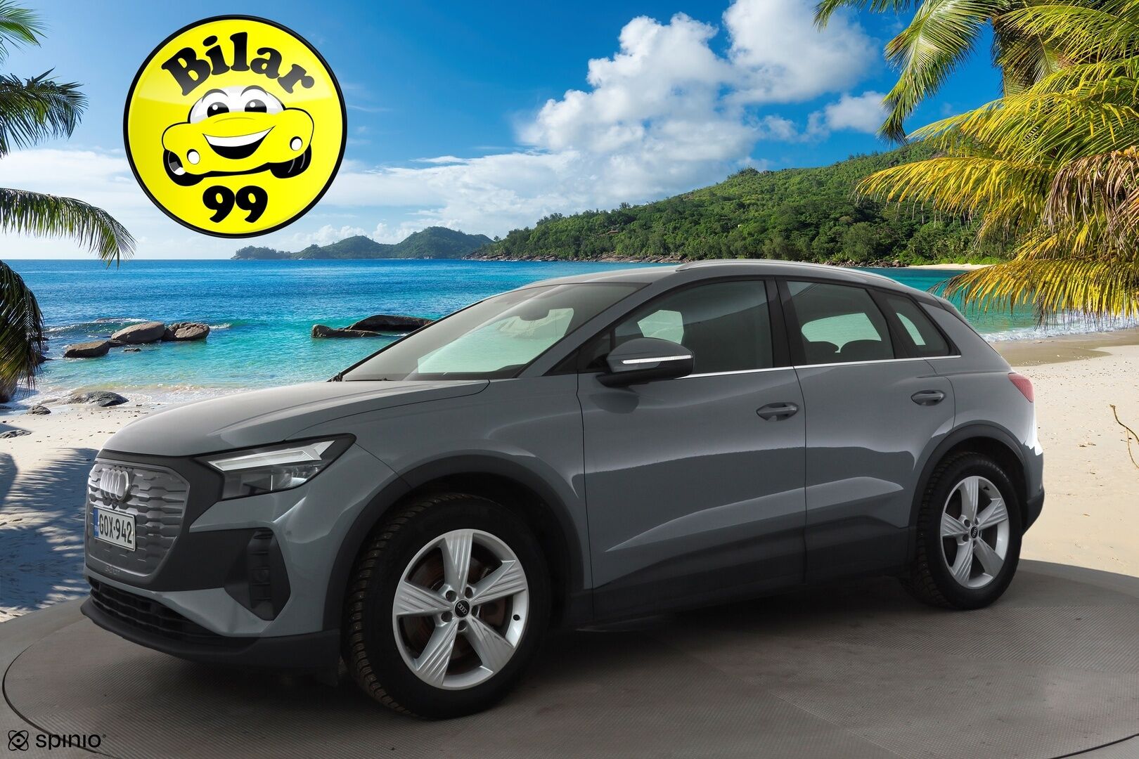 Audi Q4 e-tron 2022 Edition 40 e-tron * ACC / ILP / LED / P.Kamera / Koukku / Sporttipenkit / Navi * - 1.Om Suomi-auto / Kahdet renkaat / Koti & Kauppalaturi