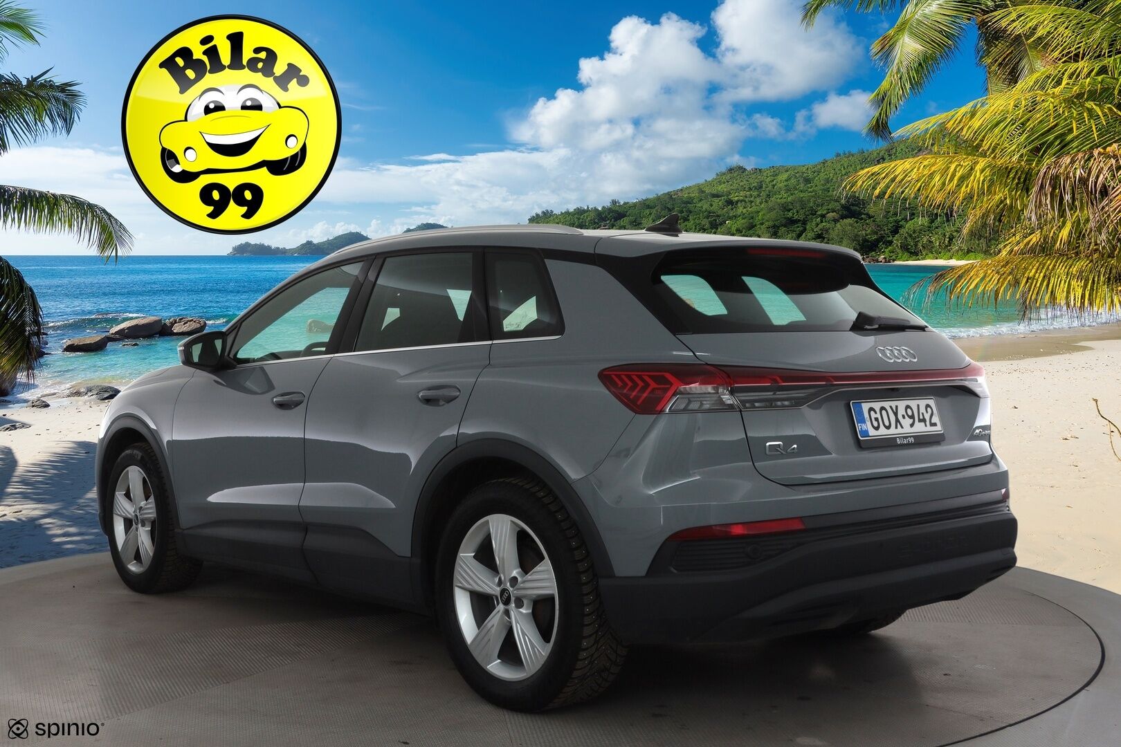 Audi Q4 e-tron 2022 Edition 40 e-tron * ACC / ILP / LED / P.Kamera / Koukku / Sporttipenkit / Navi * - 1.Om Suomi-auto / Kahdet renkaat / Koti & Kauppalaturi