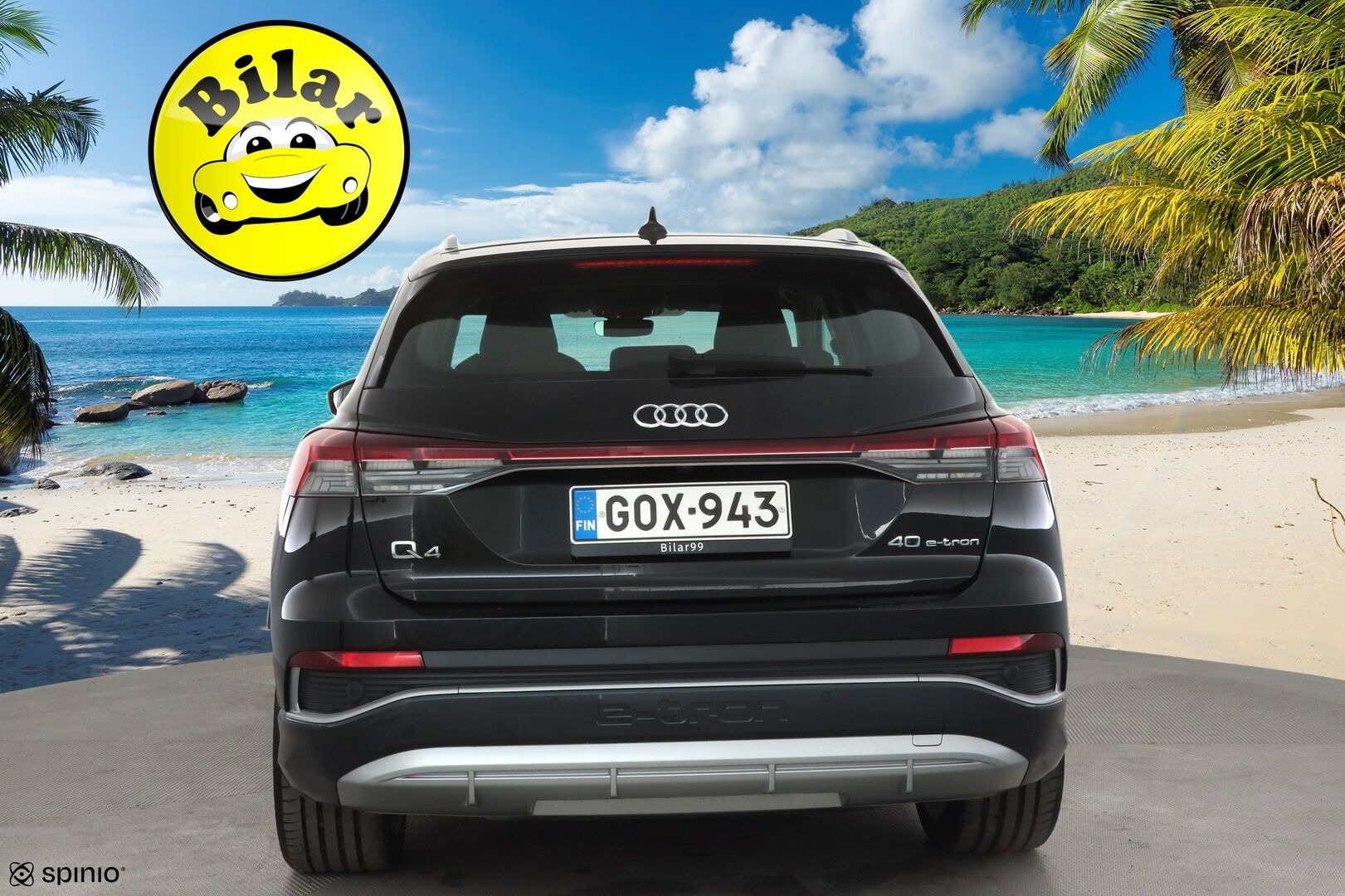 Audi Q4 e-tron 2022 Edition 40 e-tron S line - | ACC | HUD | ILP | Matrix | Sporttipenkit | Ambient | Audi Sound System | P.kamera | Side Assist | Keyless | Navi | 1-om suomiauto | Merkkihuollot |