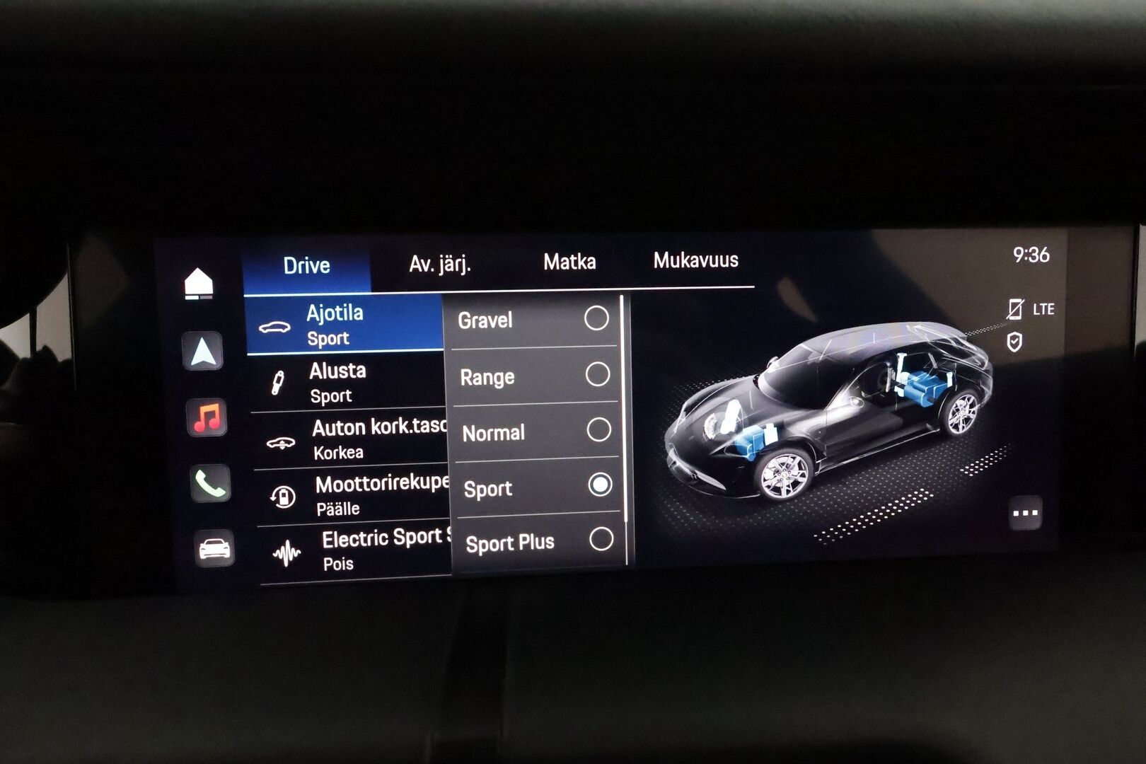 Porsche Taycan 2022 4 Cross Turismo **Adapt.Vakkari / 18-Suuntaiset istuimet / Digital-LED / 360° / Sporttinahat Muistilla / Sport Chrono ** - 2,99 % KORKOTARJOUS TÄHÄN AUTOON - Bose / Ilma-alusta / Suomi-auto / 2x Latauskaapelit / Kahdet Renkaat
