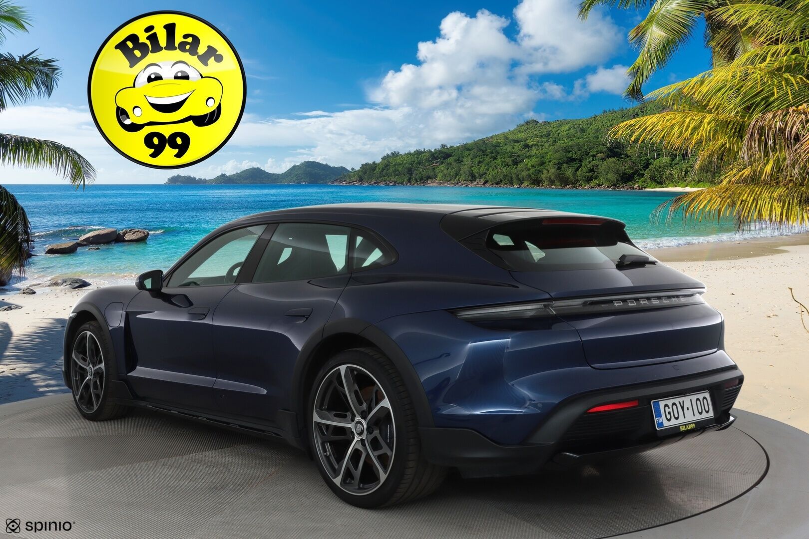 Porsche Taycan 2022 4 Cross Turismo **Adapt.Vakkari / 18-Suuntaiset istuimet / Digital-LED / 360° / Sporttinahat Muistilla / Sport Chrono ** - 2,99 % KORKOTARJOUS TÄHÄN AUTOON - Bose / Ilma-alusta / Suomi-auto / 2x Latauskaapelit / Kahdet Renkaat