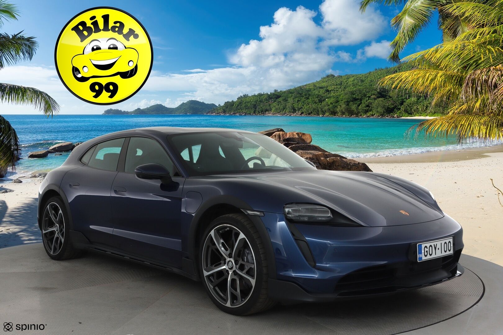 Porsche Taycan 2022 4 Cross Turismo **Adapt.Vakkari / 18-Suuntaiset istuimet / Digital-LED / 360° / Sporttinahat Muistilla / Sport Chrono ** - 2,99 % KORKOTARJOUS TÄHÄN AUTOON - Bose / Ilma-alusta / Suomi-auto / 2x Latauskaapelit / Kahdet Renkaat
